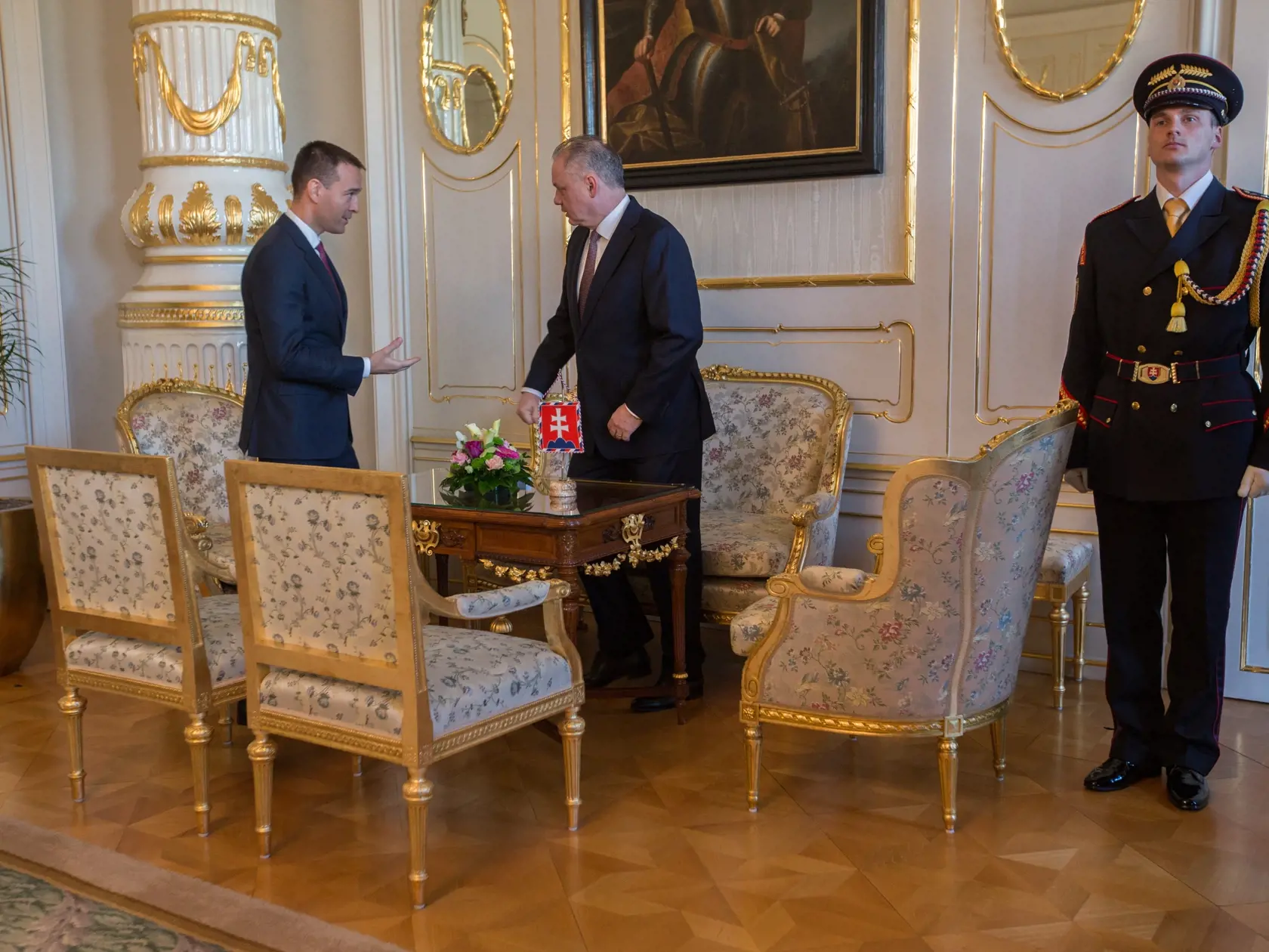 Stretnutie v prezidentskom paláci
