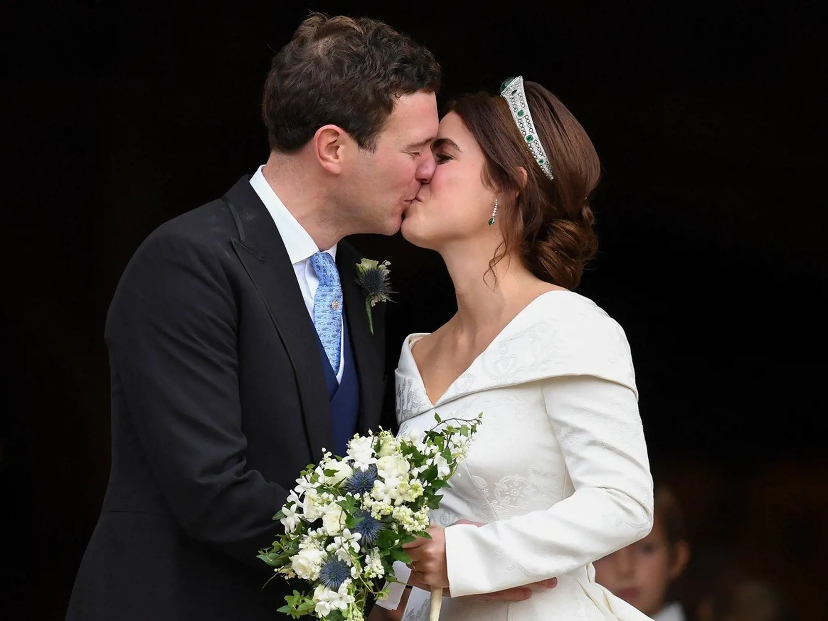 Princezná Eugenie sa vydala za Jacka Brooksbankana jeseň 2018.