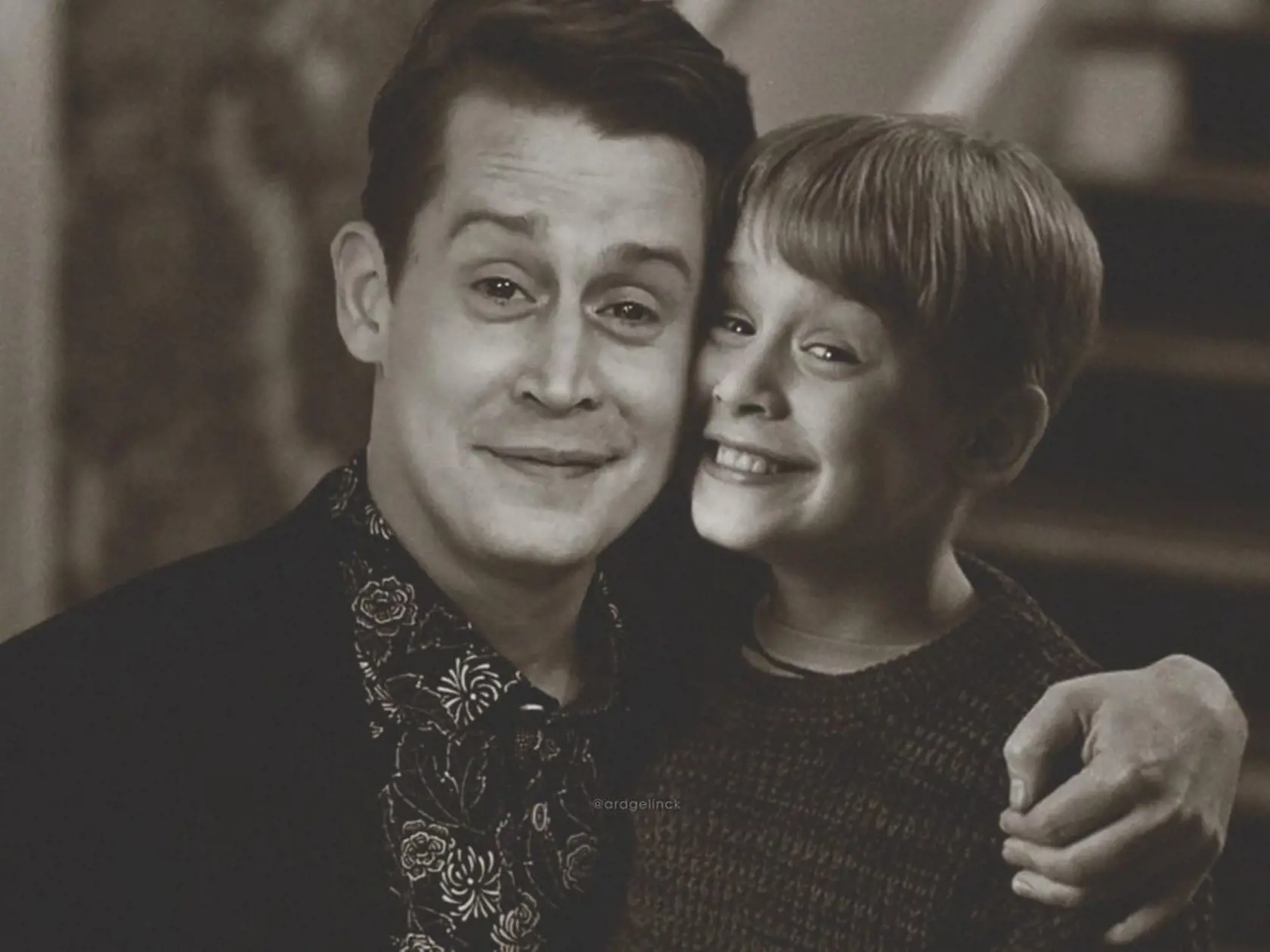 Holandský umelec Ard Gelinck spája vo svojich dielach známe osobnosti s ich mladším JA - Macaulay Culkin