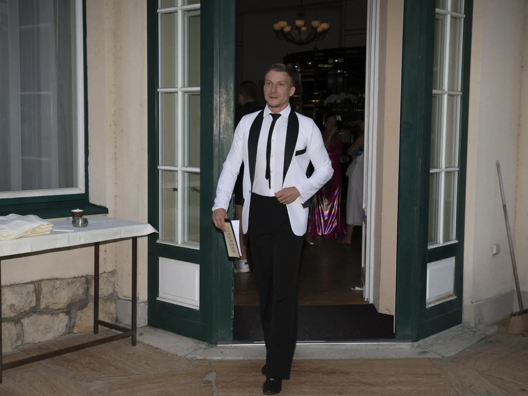 Na snímke je módna prehliadka Fashion Show v Piešťanoch.
Herec a moderátor Juraj Bača.