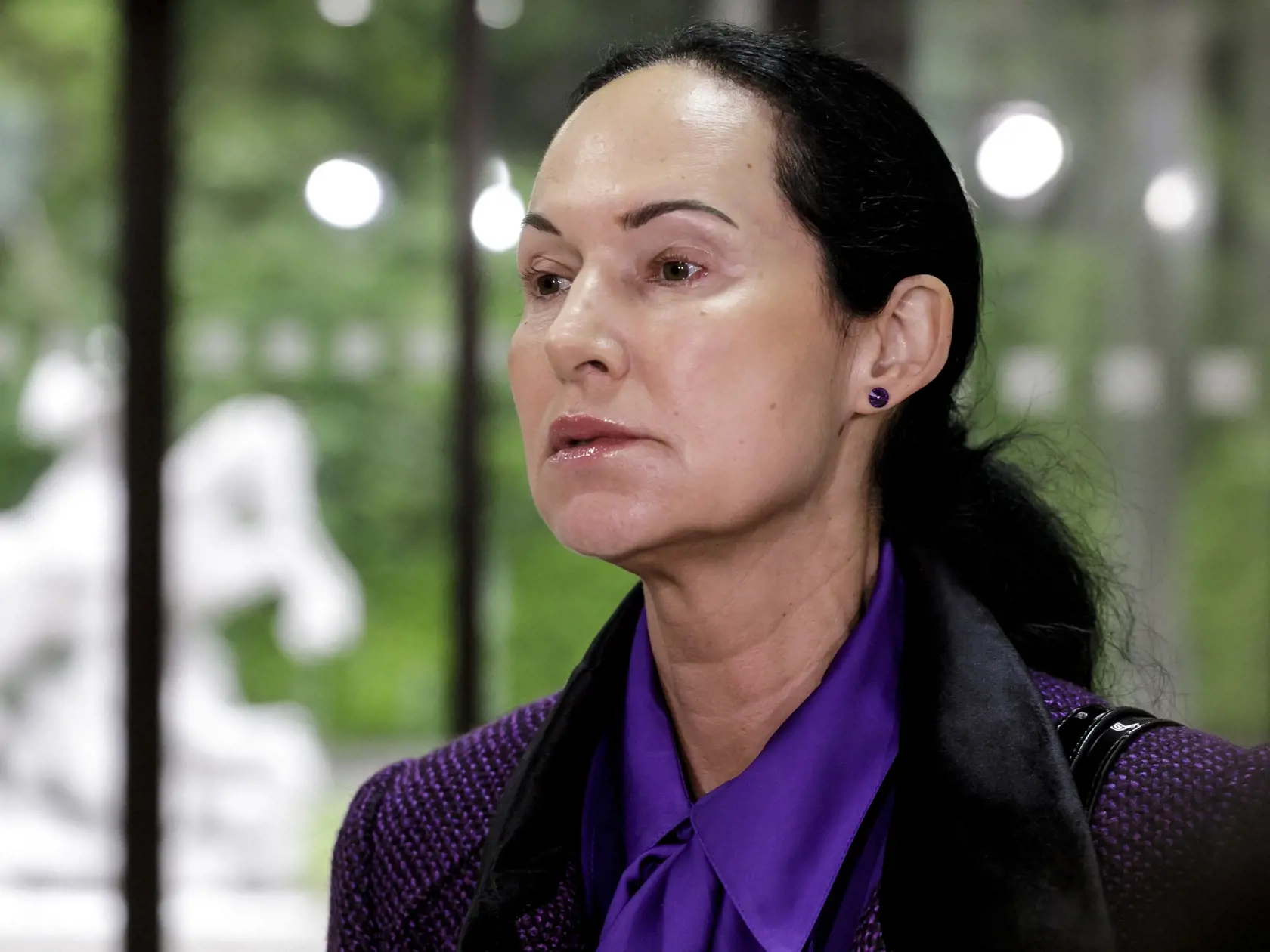 Na snímke štátna tajomníčka Ministerstva vnútra SR Lucia Kurilovská pred 31. rokovaním vlády SR 8. mája 2024 v Bratislave. FOTO TASR - Dano Veselský