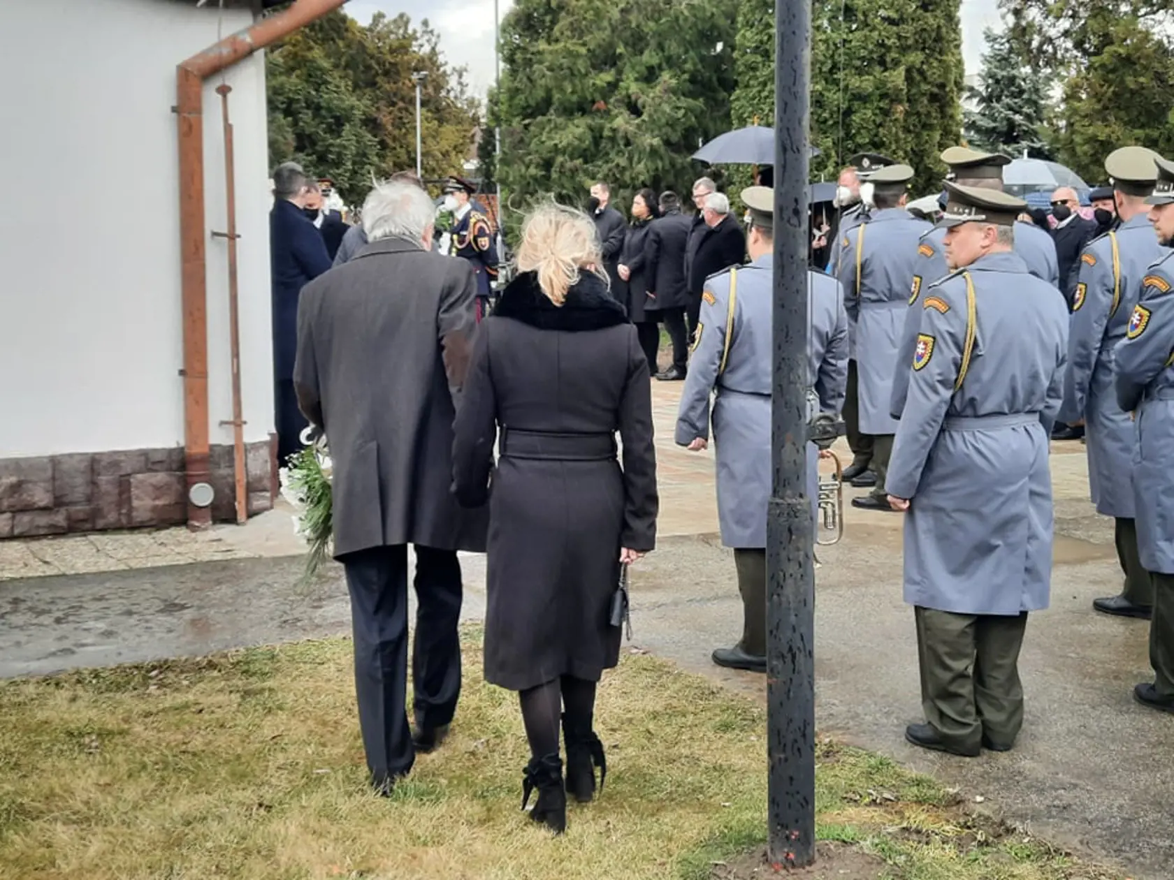 Pohreb Eduarda Kukana v Šali