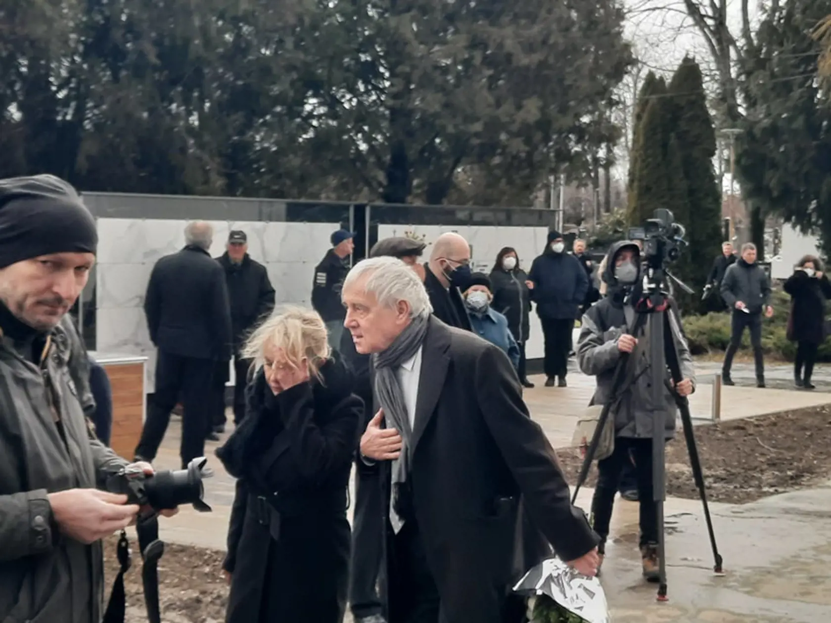 Pohreb Eduarda Kukana v Šali