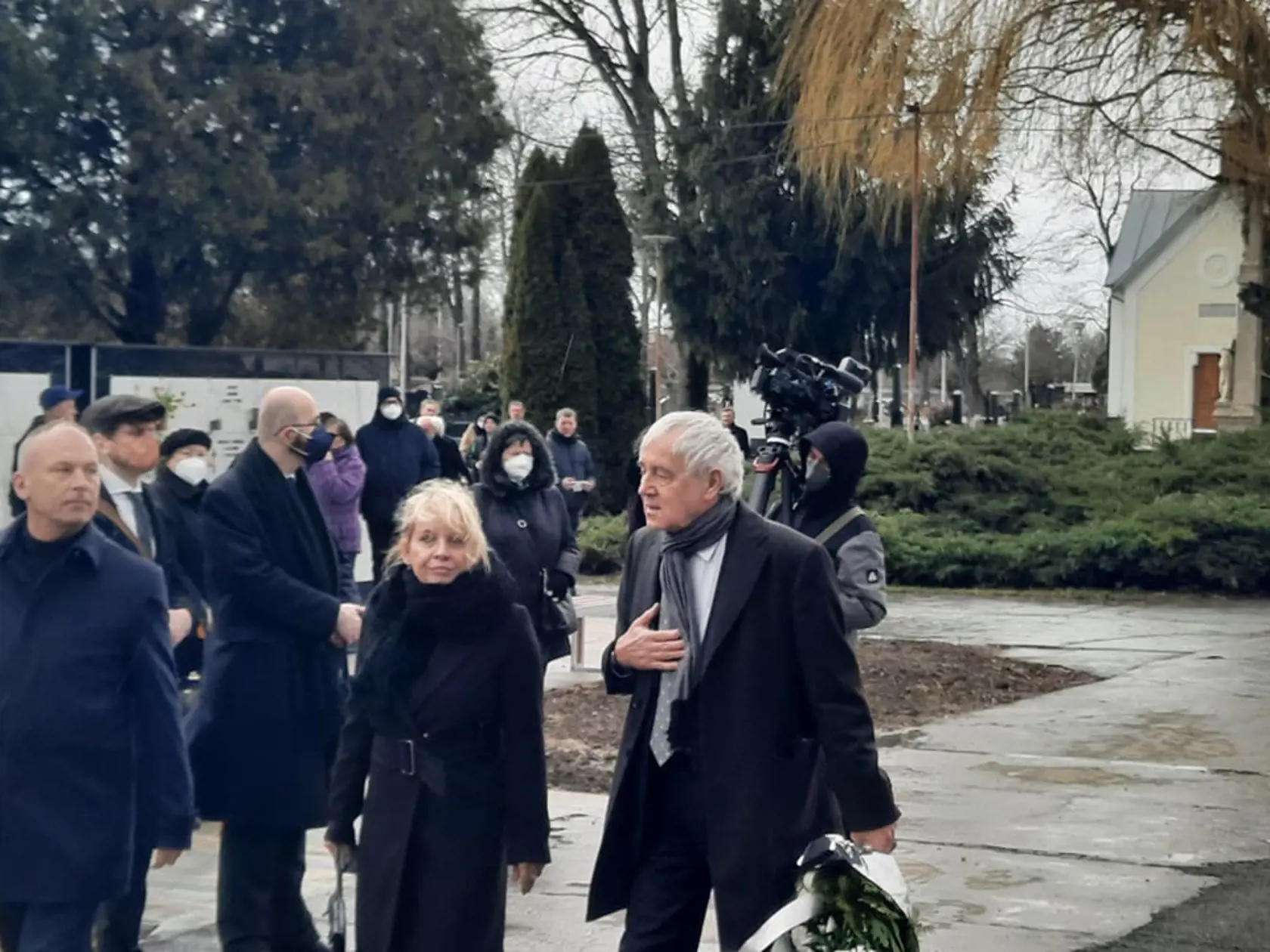 Pohreb Eduarda Kukana v Šali
