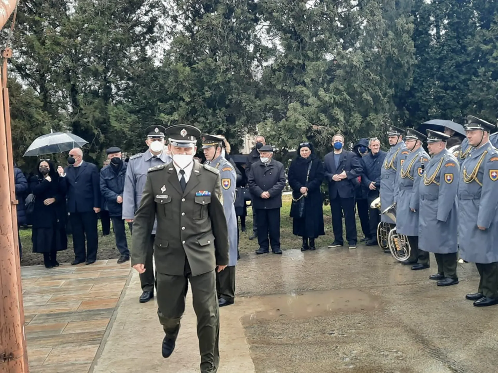 Pohreb Eduarda Kukana v Šali