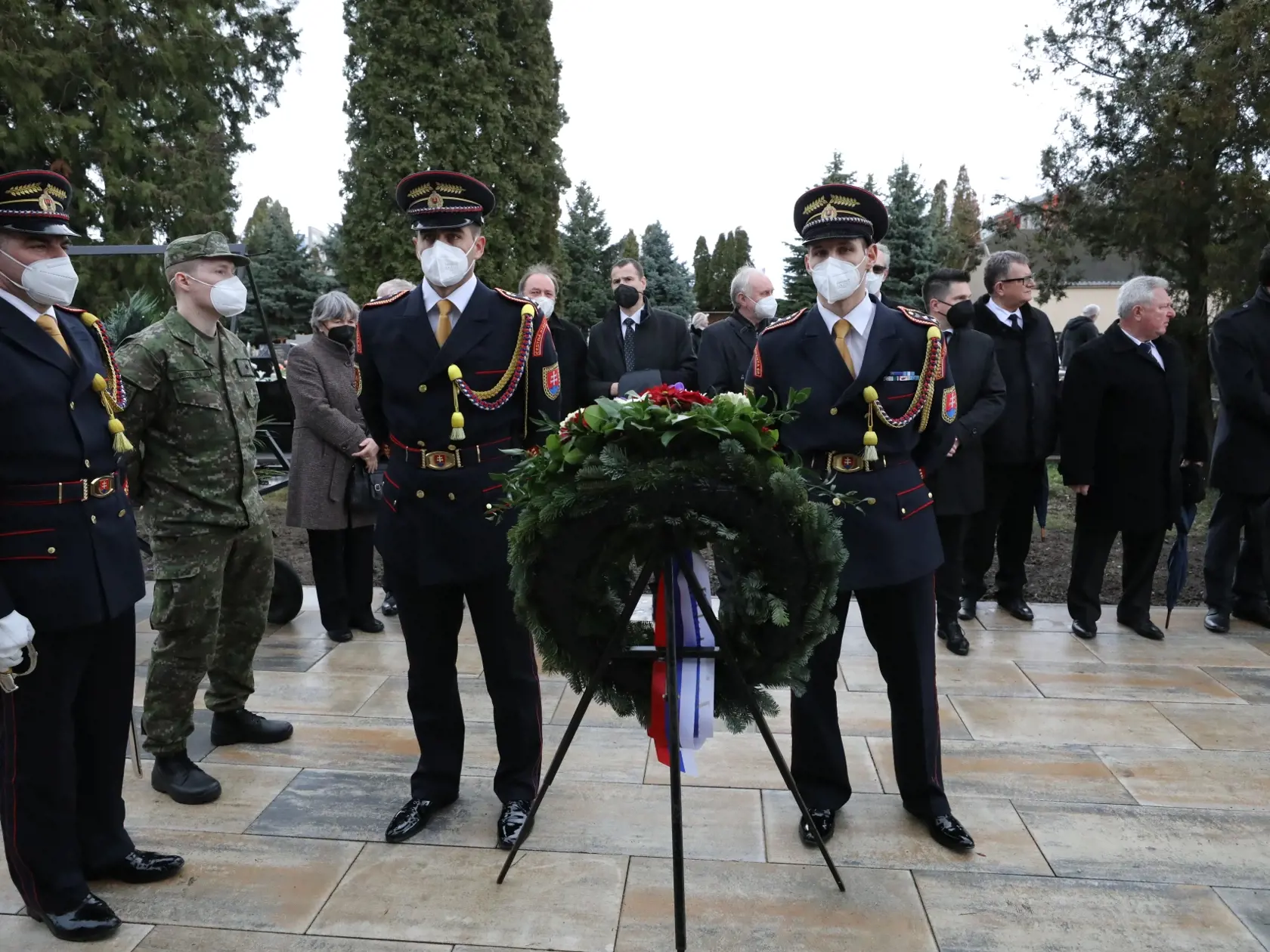Pohreb Eduarda Kukana v Šali.