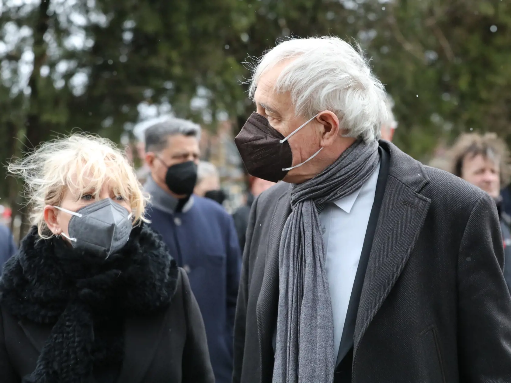 Pohreb Eduarda Kukana v Šali.