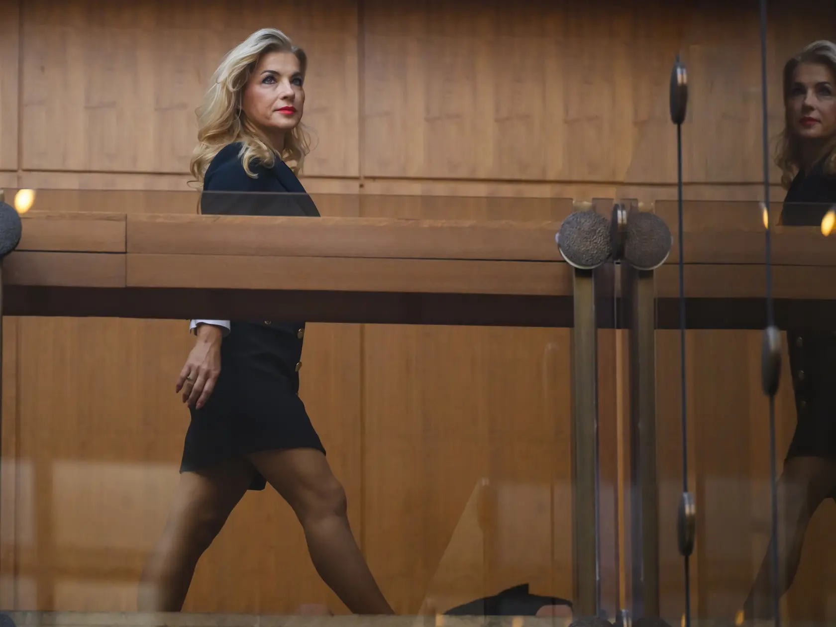 Na snímke ministerka kultúry Martina Šimkovičová (nominantka SNS).