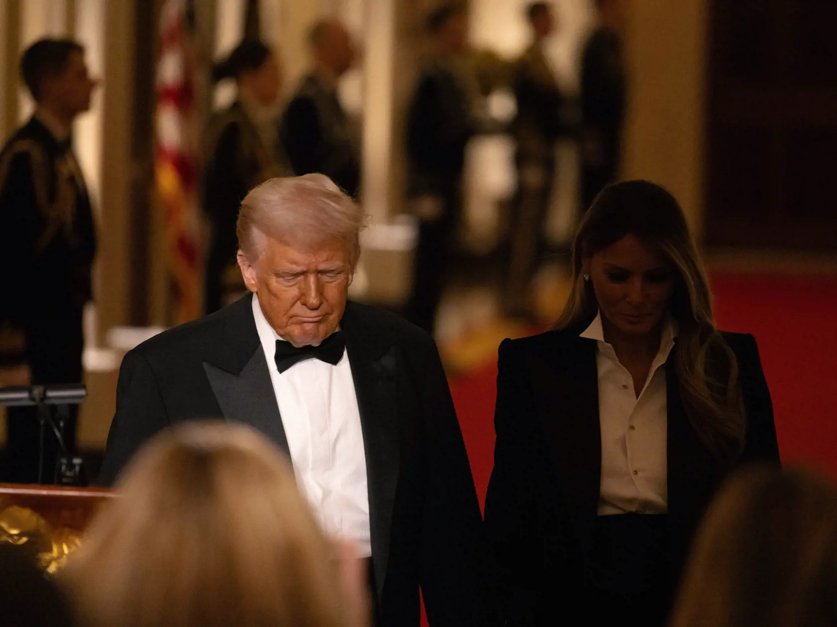 Melania a Donald.