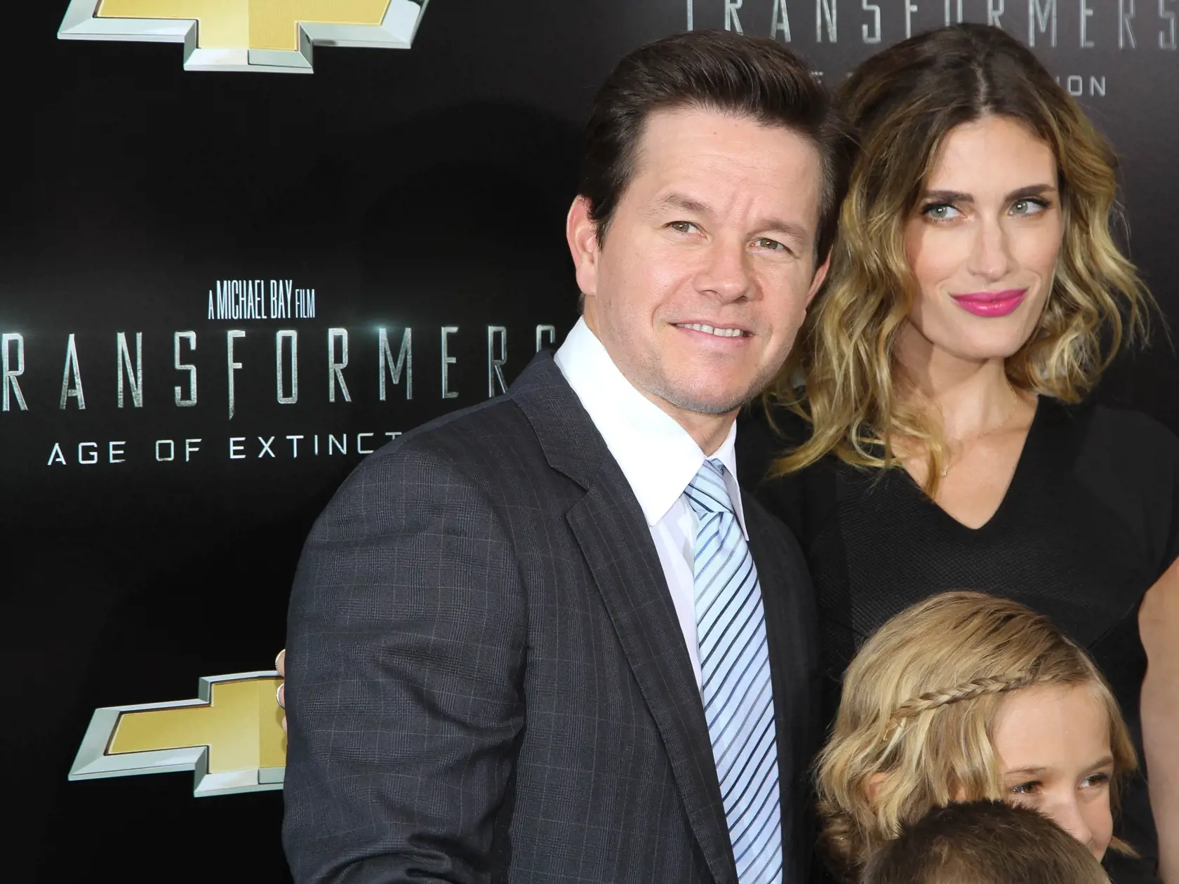 Mark Wahlberg s manželkou, modelkou Rheou Durham a deťmi v posledných rokoch.
