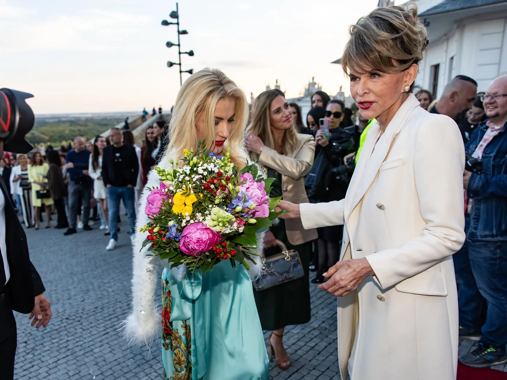 Bratislavské módne dni 2025, druhý deň. Na snímke je Martina Šimkovičová.