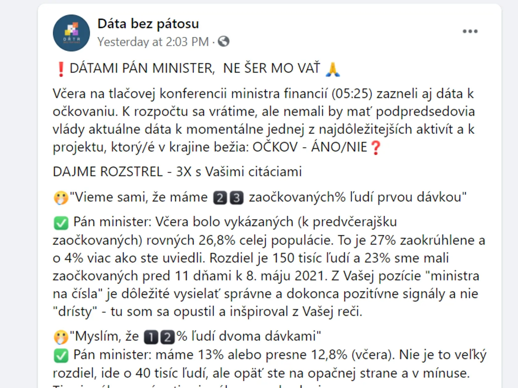 Status 1/3