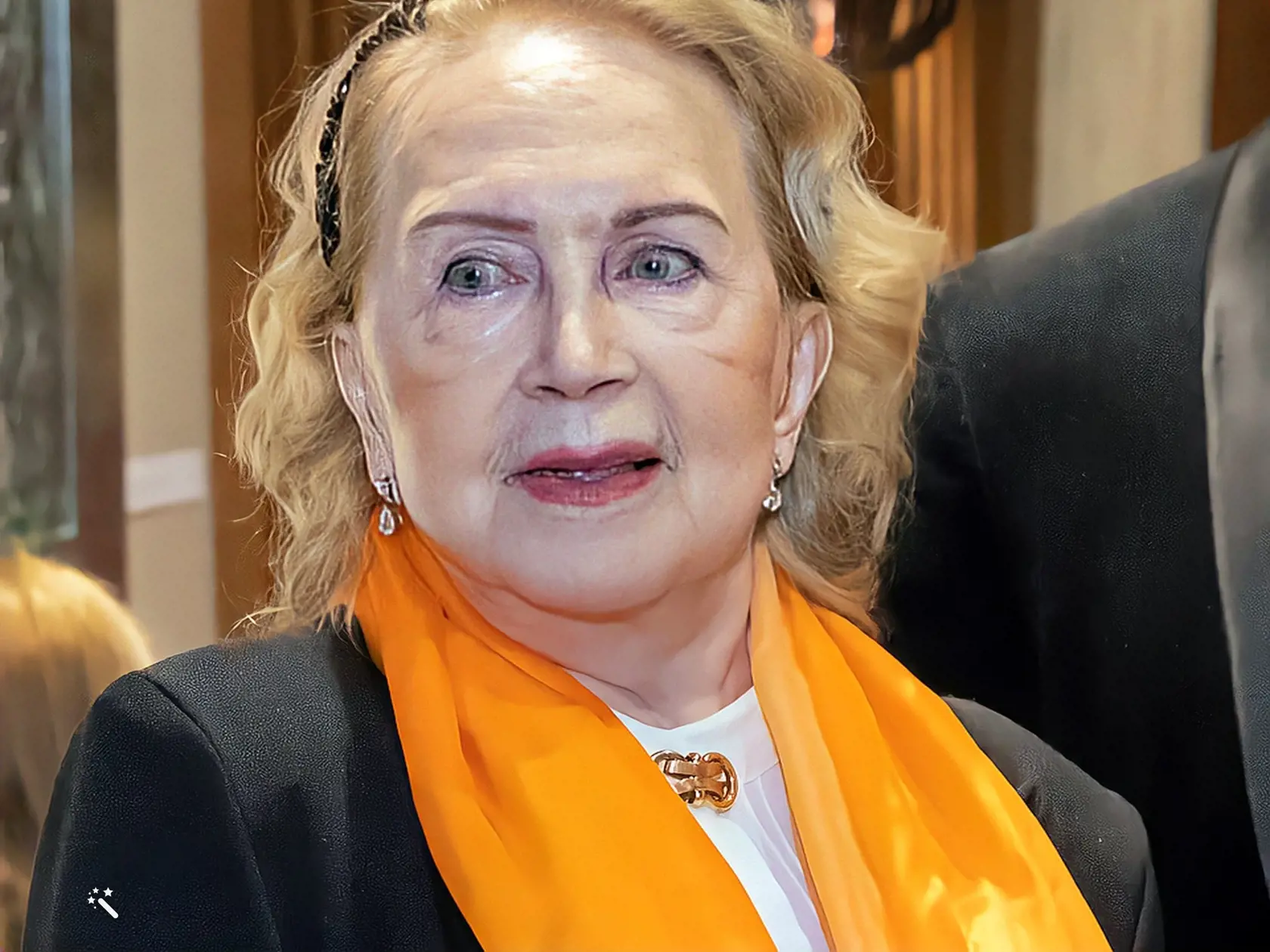 Herečka Oľga Zöllnerová