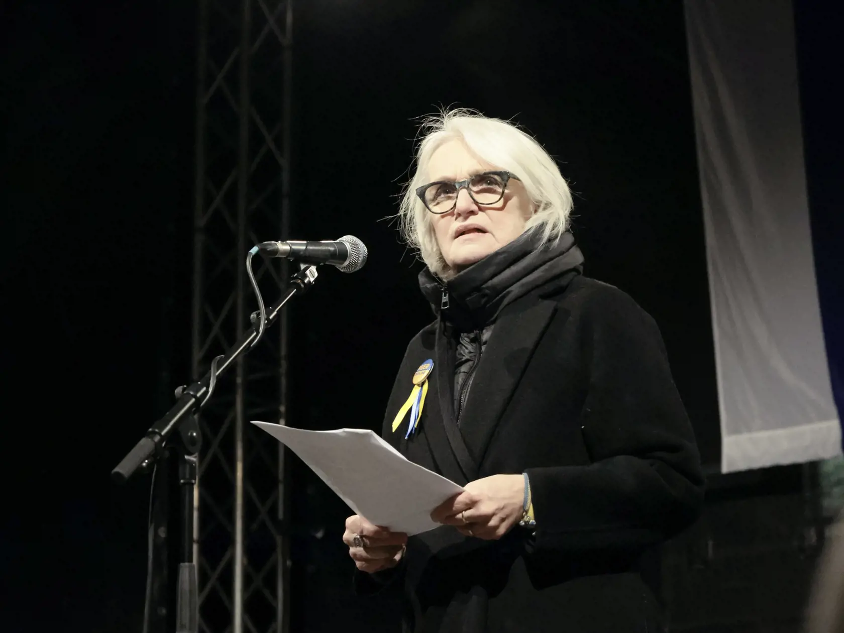Deravé spomienky? Organizátorka protestov Štasselová si nepamätala referendum o EÚ a ešte i moderátora Bielika urputne presviedčala, že referendum o vstupe Slovenska do Únie nikdy nebolo.