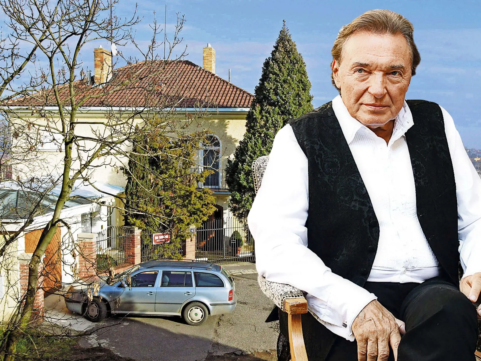Karel Gott majetky už rozdelil.