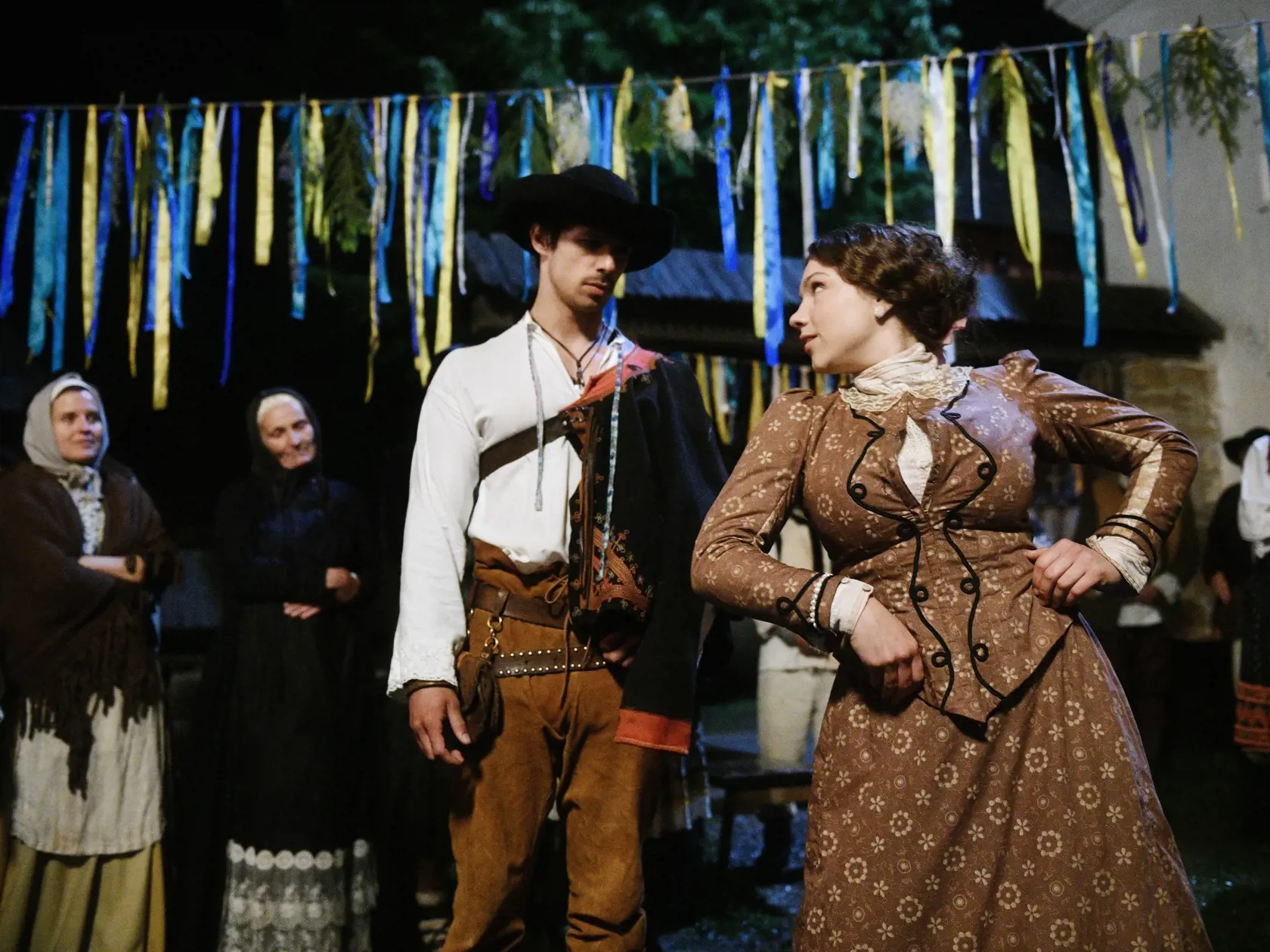 Lesana Krausková ako Kaťa v rozprávke Tri zlaté toliare.