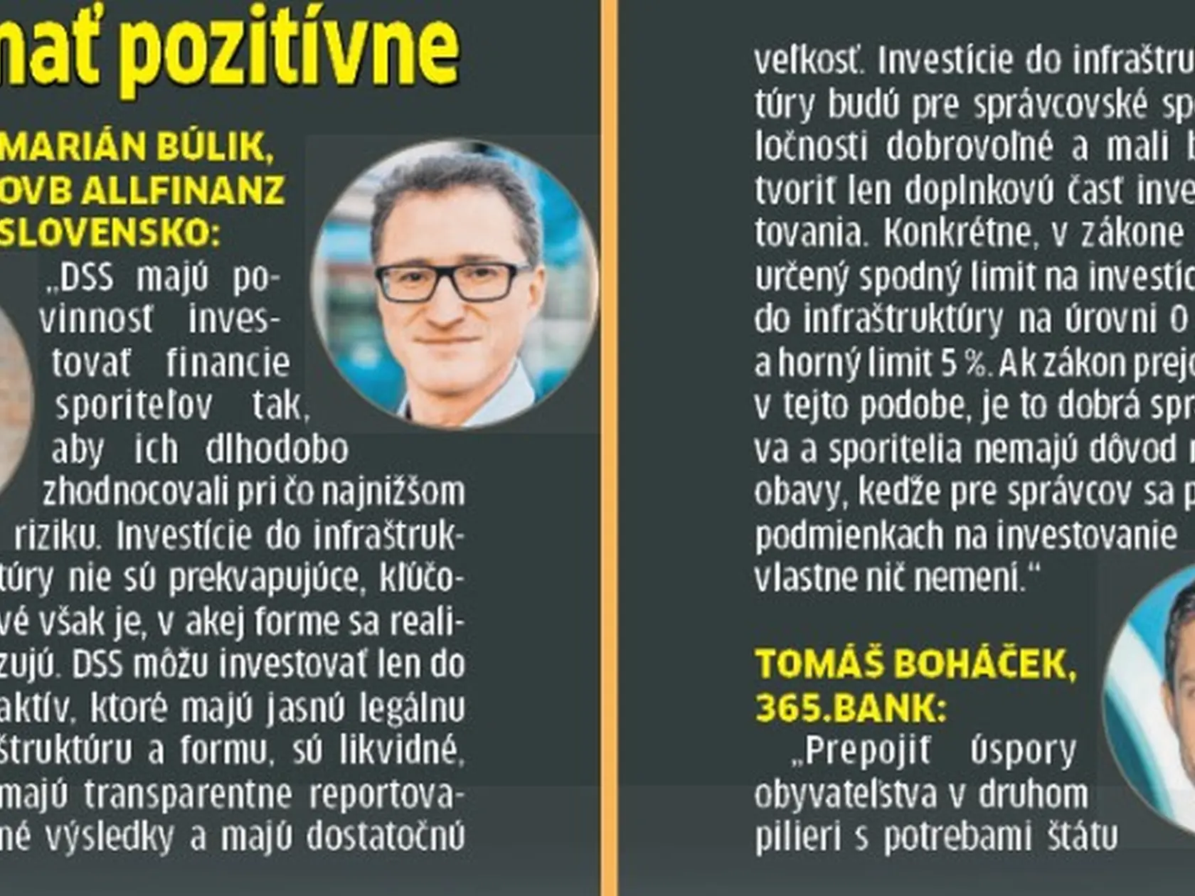 Čo si o využití peňazí z druhého piliera myslia odborníci?