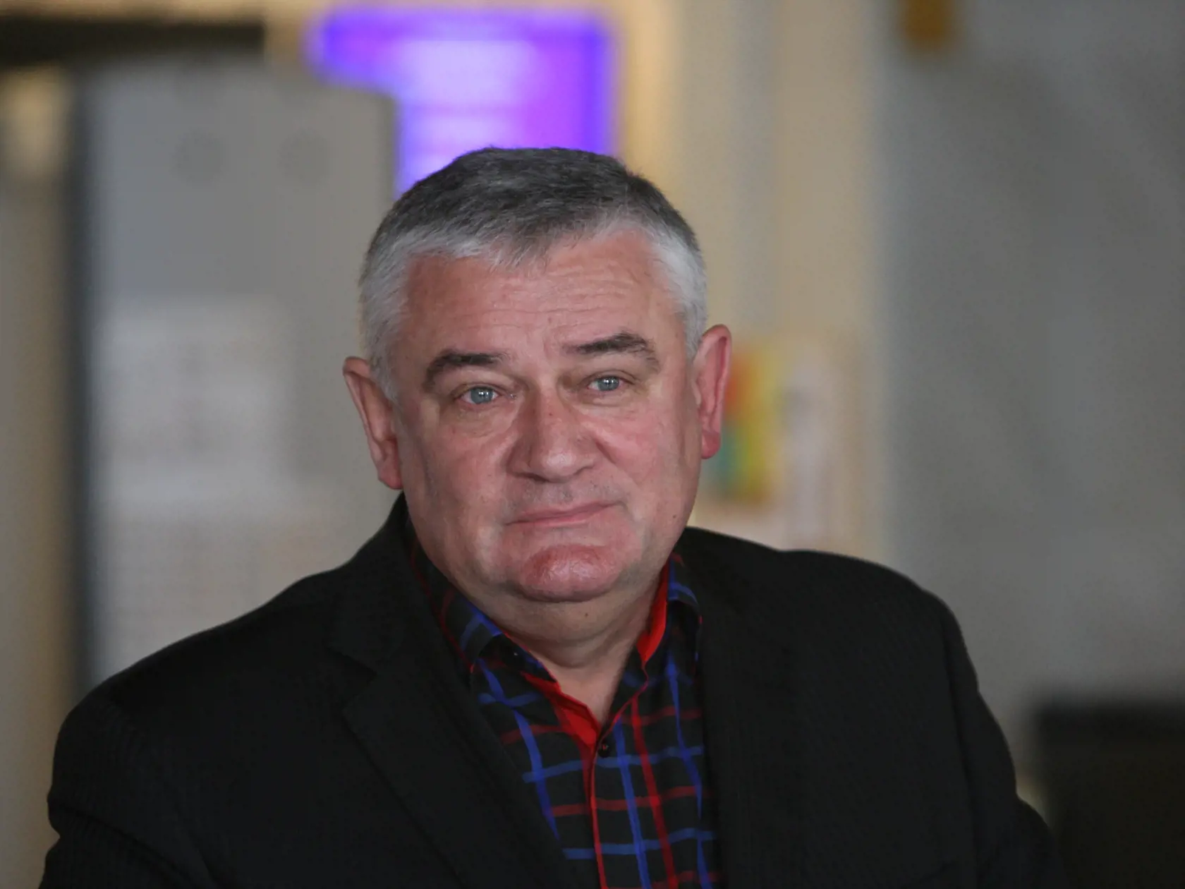 Z archívu: Šéf SNS Ján Slota v parlamente.