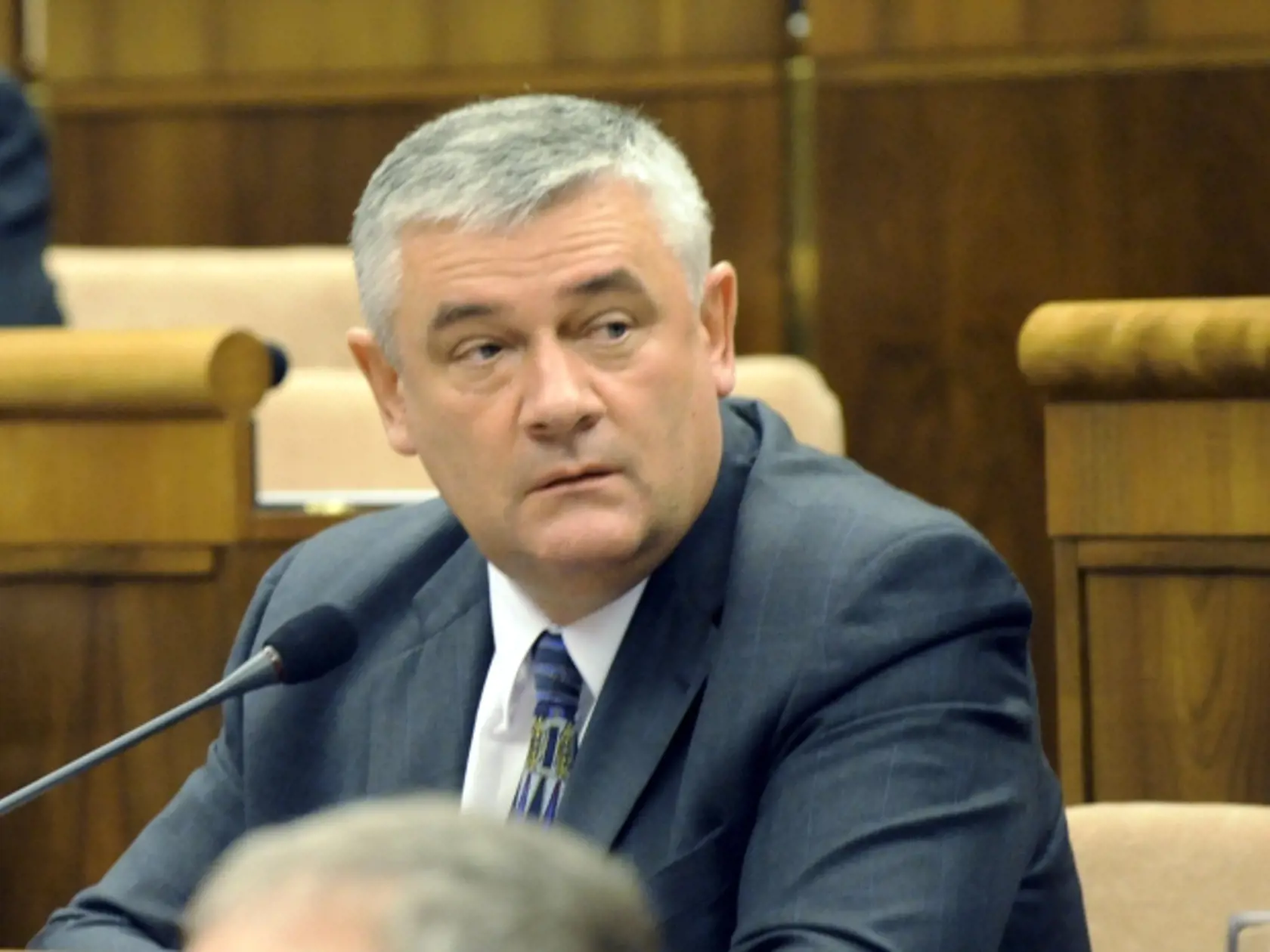 MÁJ 2009: Poslanec NR SR a líder SNS Ján Slota.