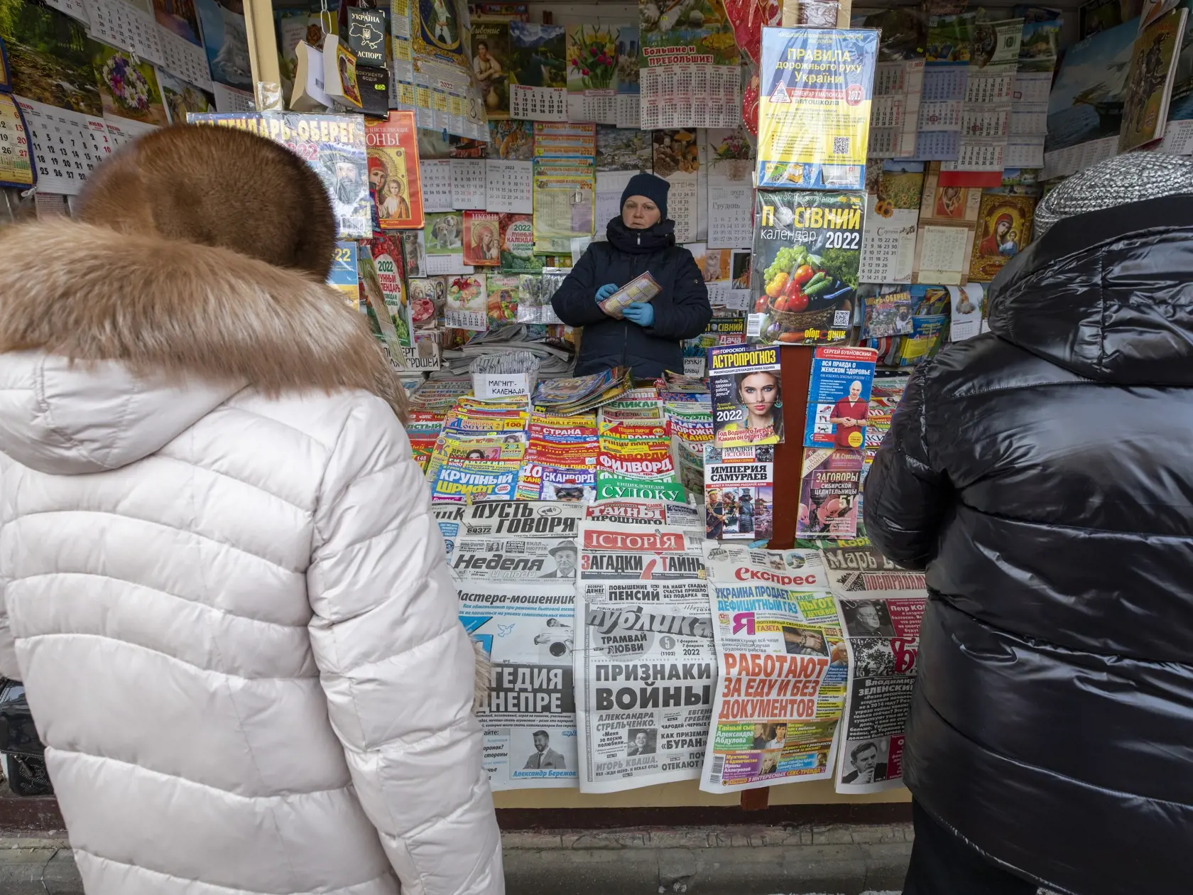  Ukrajina v napätej situaácií v konflikte s Ruskom.
Na snímke mesto Černigov blízko hraníc s Bieloruskom.
