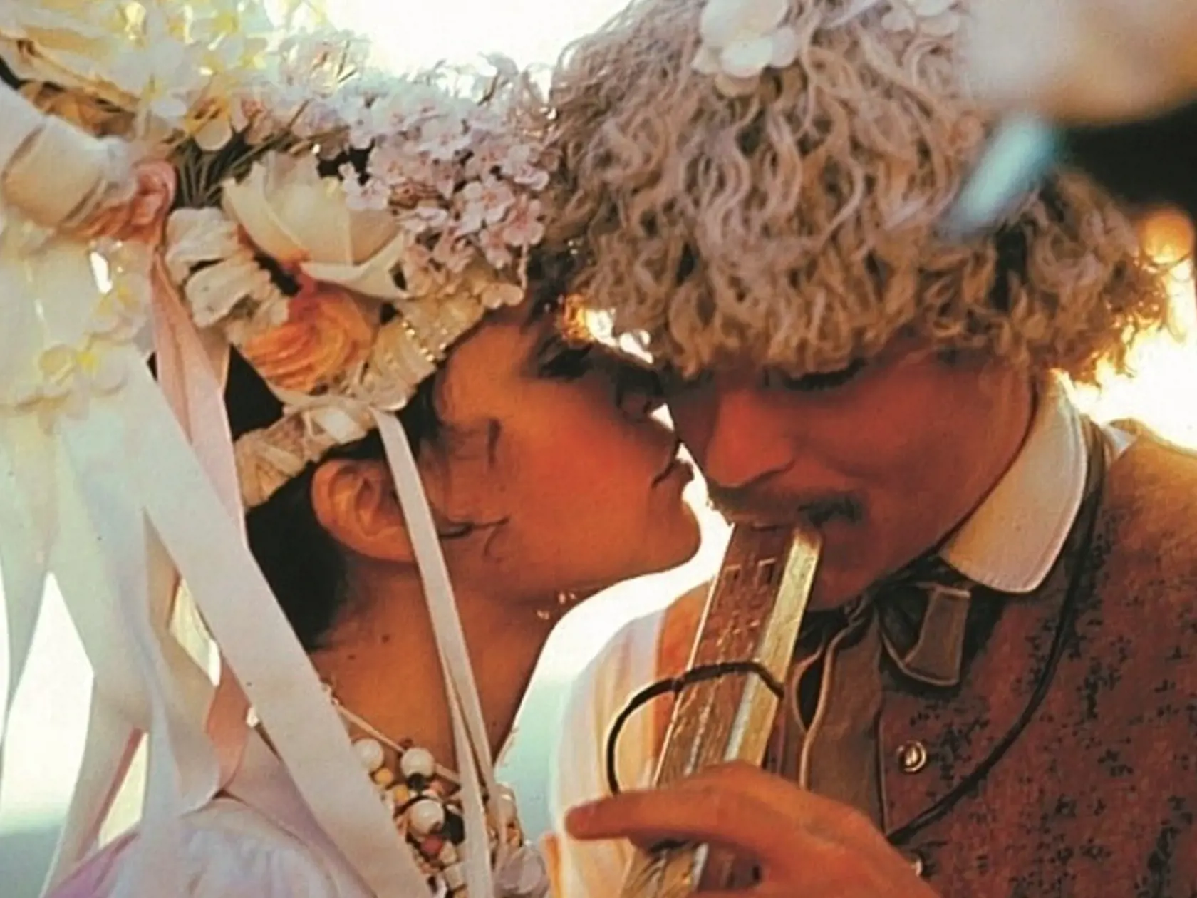 Filmoví Alžbetka a Kubko v Perinbabe. 