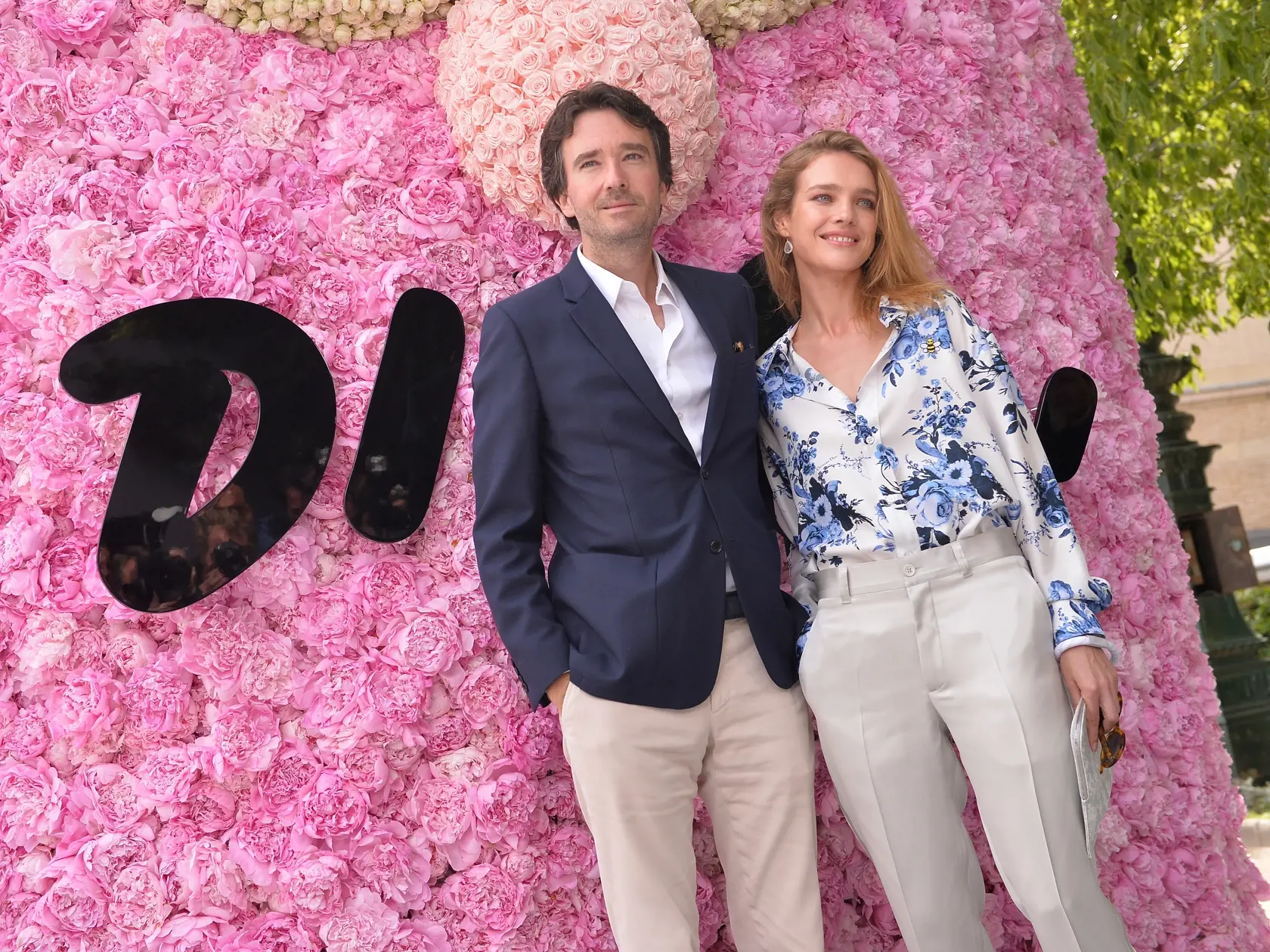Natalia Vodianova so svojím druhým manželom, francúzskym obchodníkom Antoinem Arnaultom.
