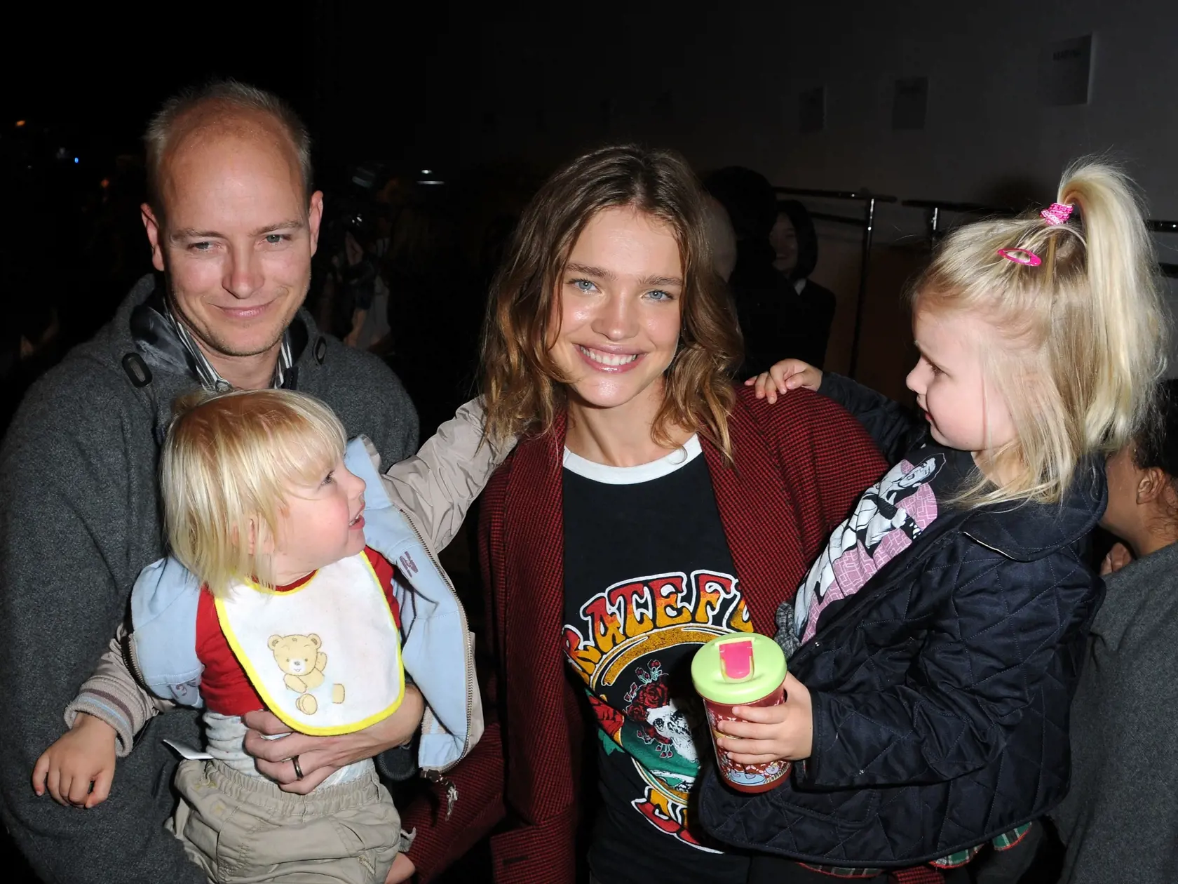 Natalia Vodianova a jej prvý manžel, britský aristokrat Justin Portman.