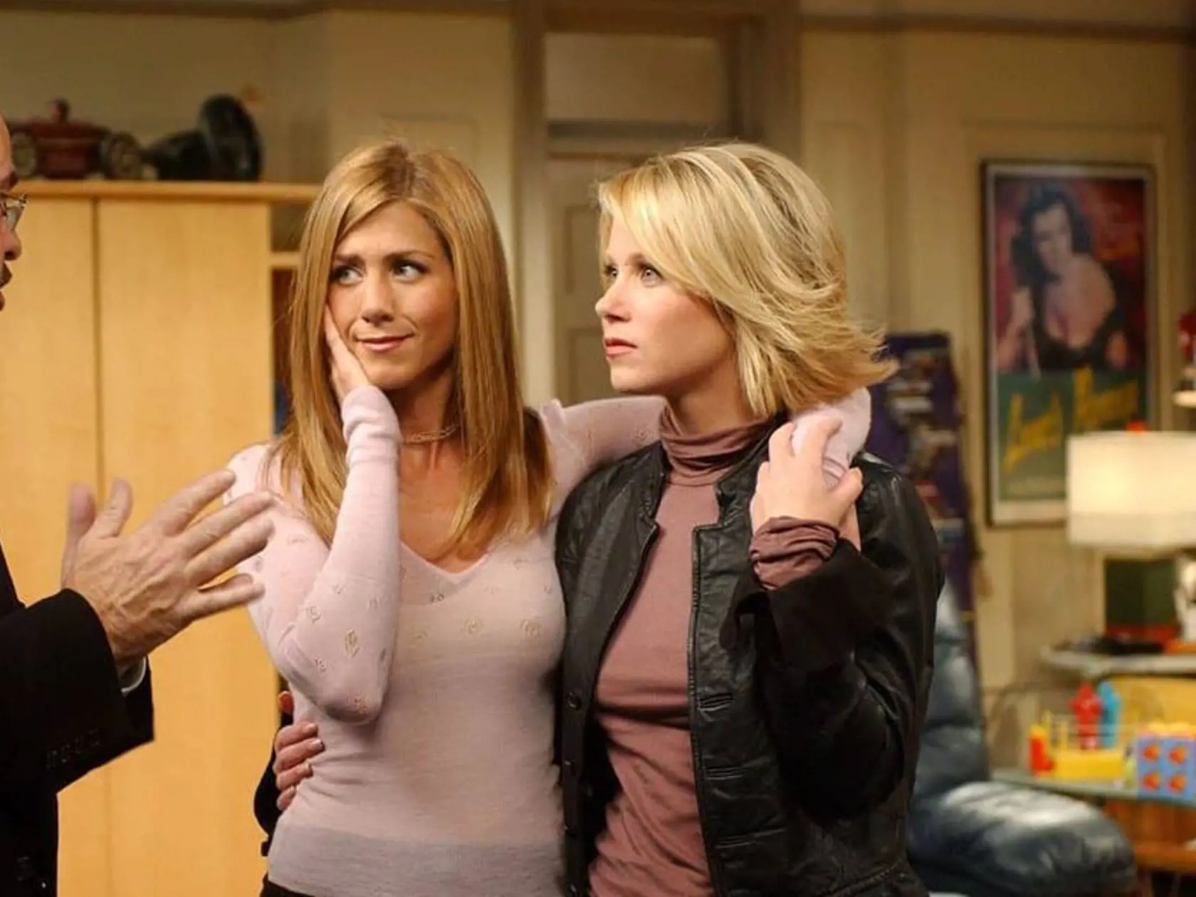 Jennifer Aniston v sitkome Priatelia.