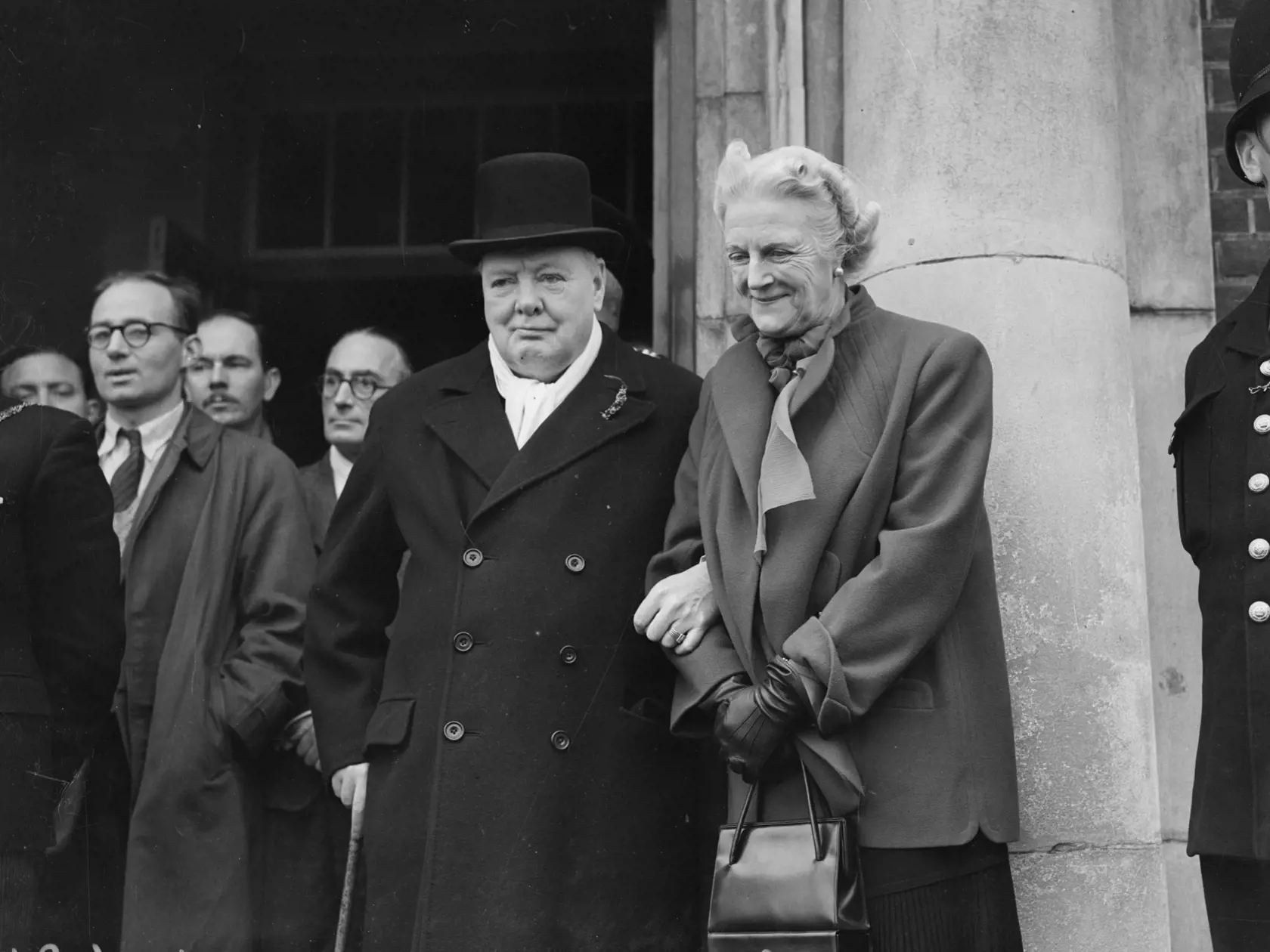 1951: Britský konzervatívny politik Winston Churchill