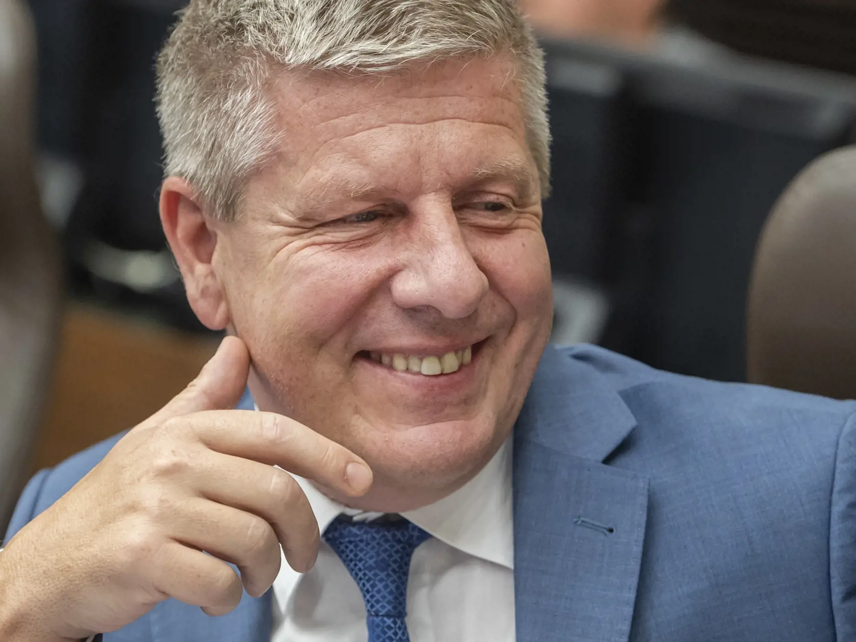 Na snímke minister zdravotníctva SR Vladimír Lengvarský (nominant OĽaNO) počas 90. schôdze vlády SR 6. júla 2022 v Bratislave.