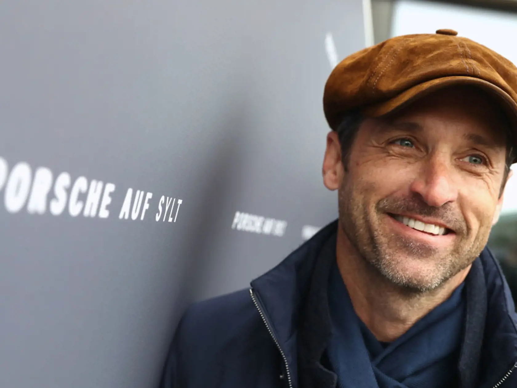 WESTERLAND, GERMANY - APRIL 01:  Hollywood actor and racecar driver Patrick Dempsey attends the Grand Opening of "Porsche auf Sylt" on April 1, 2017 in Westerland, Germany. German car manufacturer Porsche has opened a new brand experience destination on the German island of Sylt.  (Photo by Alexander Hassenstein/Getty Images For Porsche)