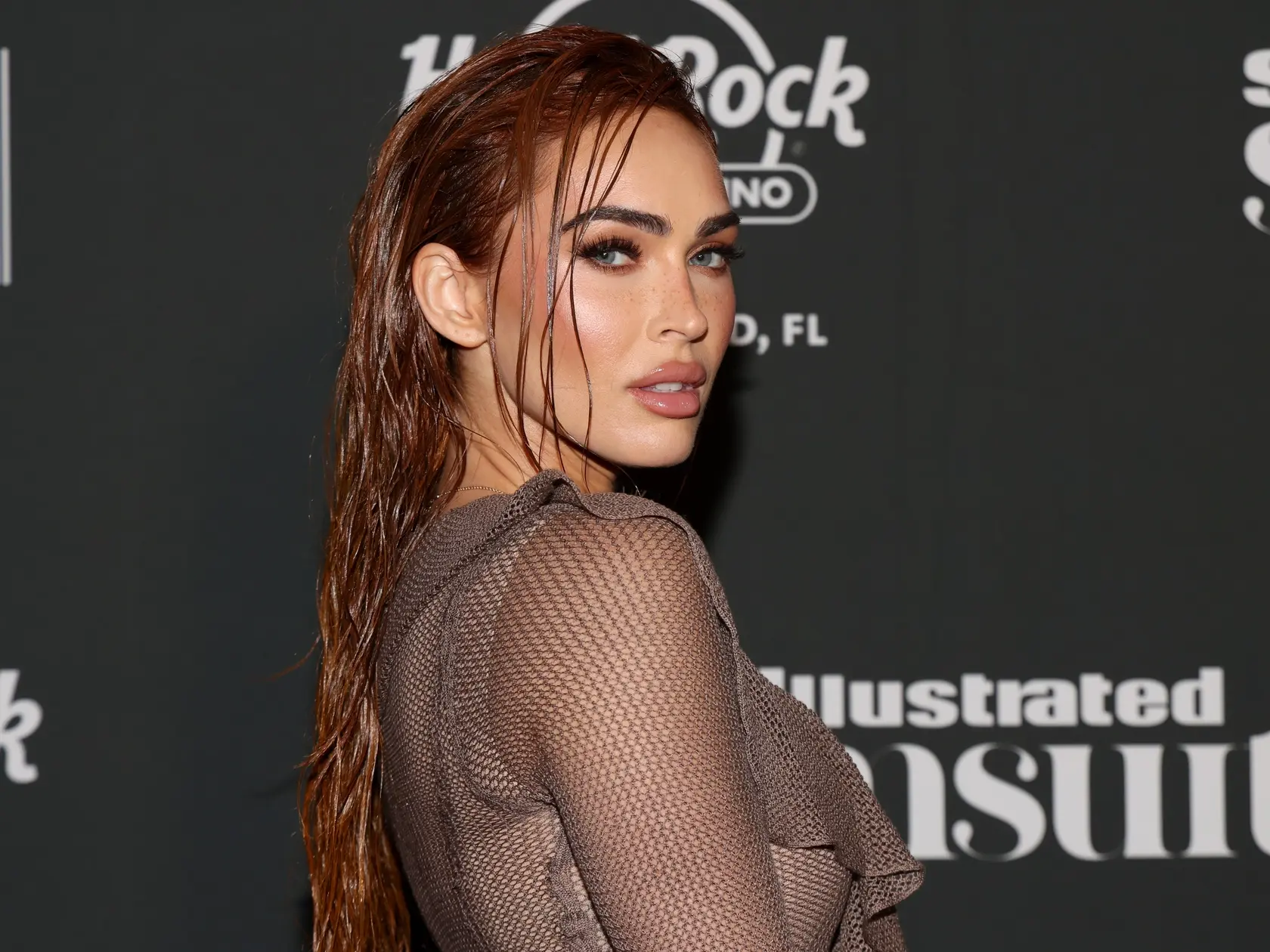 Herečka Megan Fox.