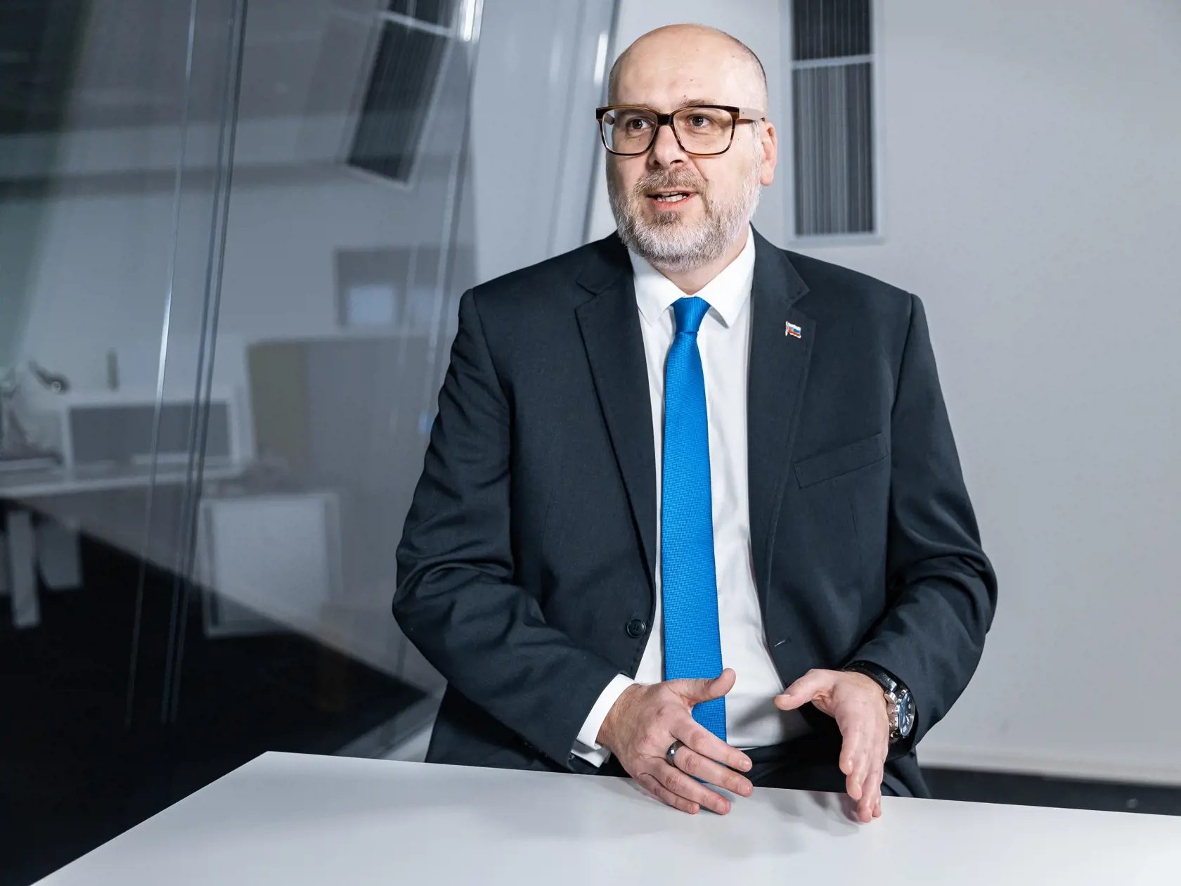 Diskusná relácia "Karty na stôl", ktorej hosťom bol Michal Kaliňák.