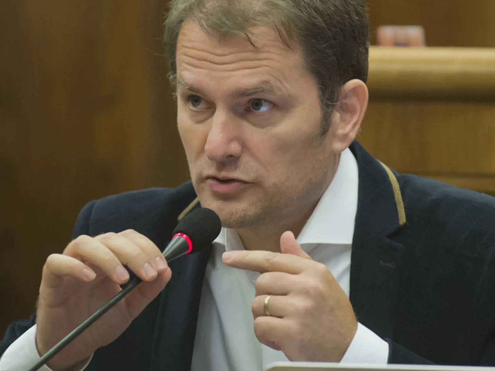 Predseda OĽaNO Igor Matovič