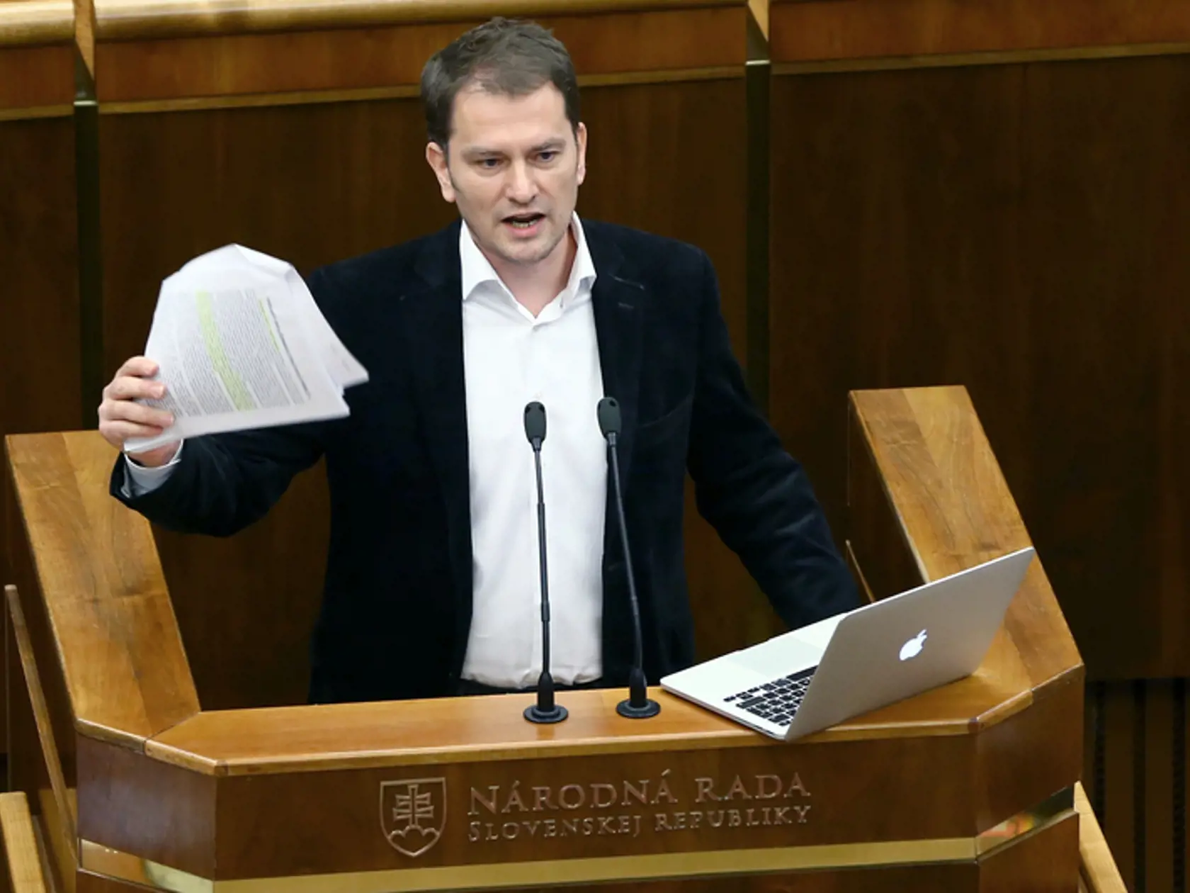 Predseda hnutia OĽaNO Igor Matovič
