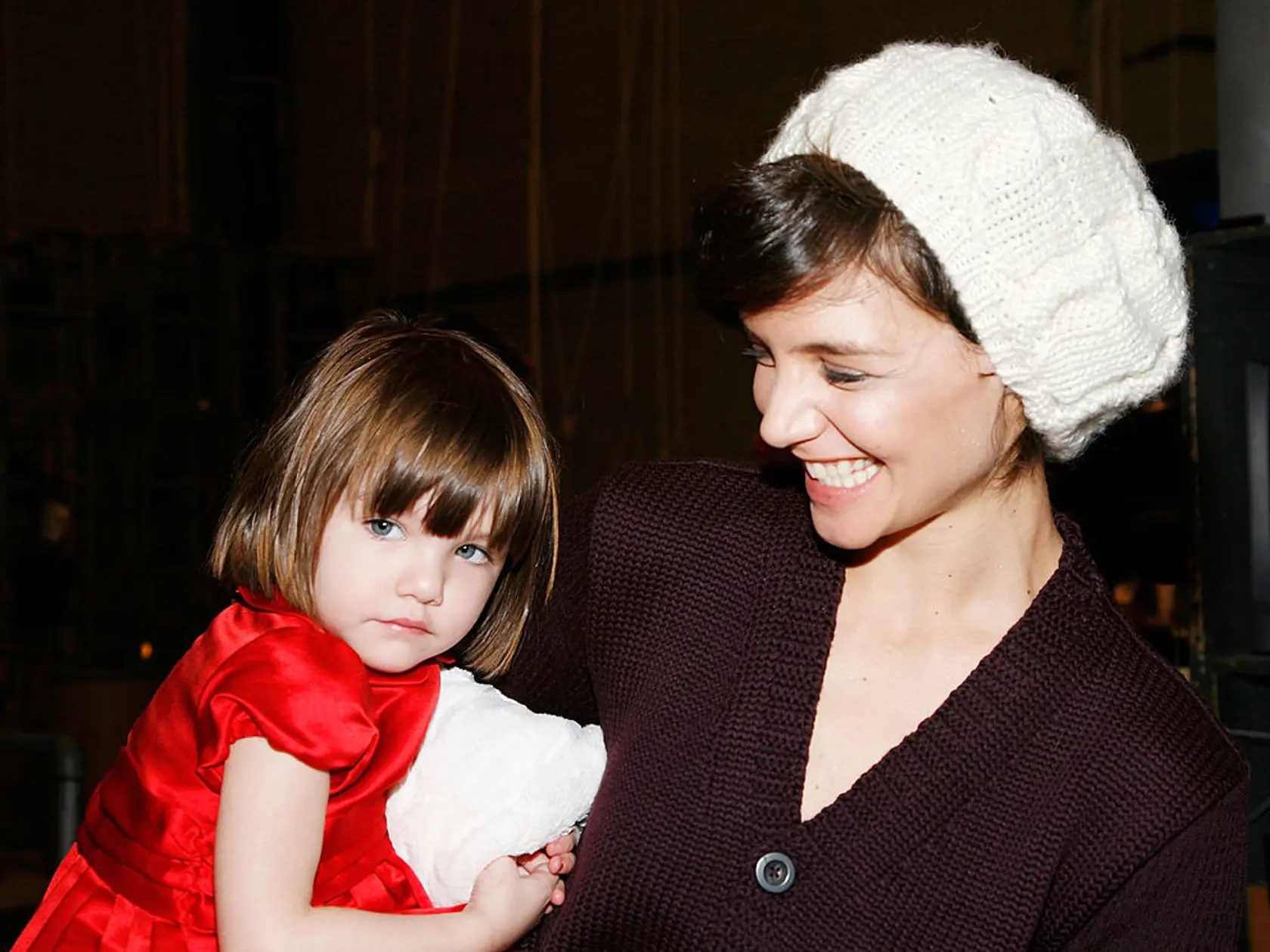 Suri Cruise ako malé dievčatko.