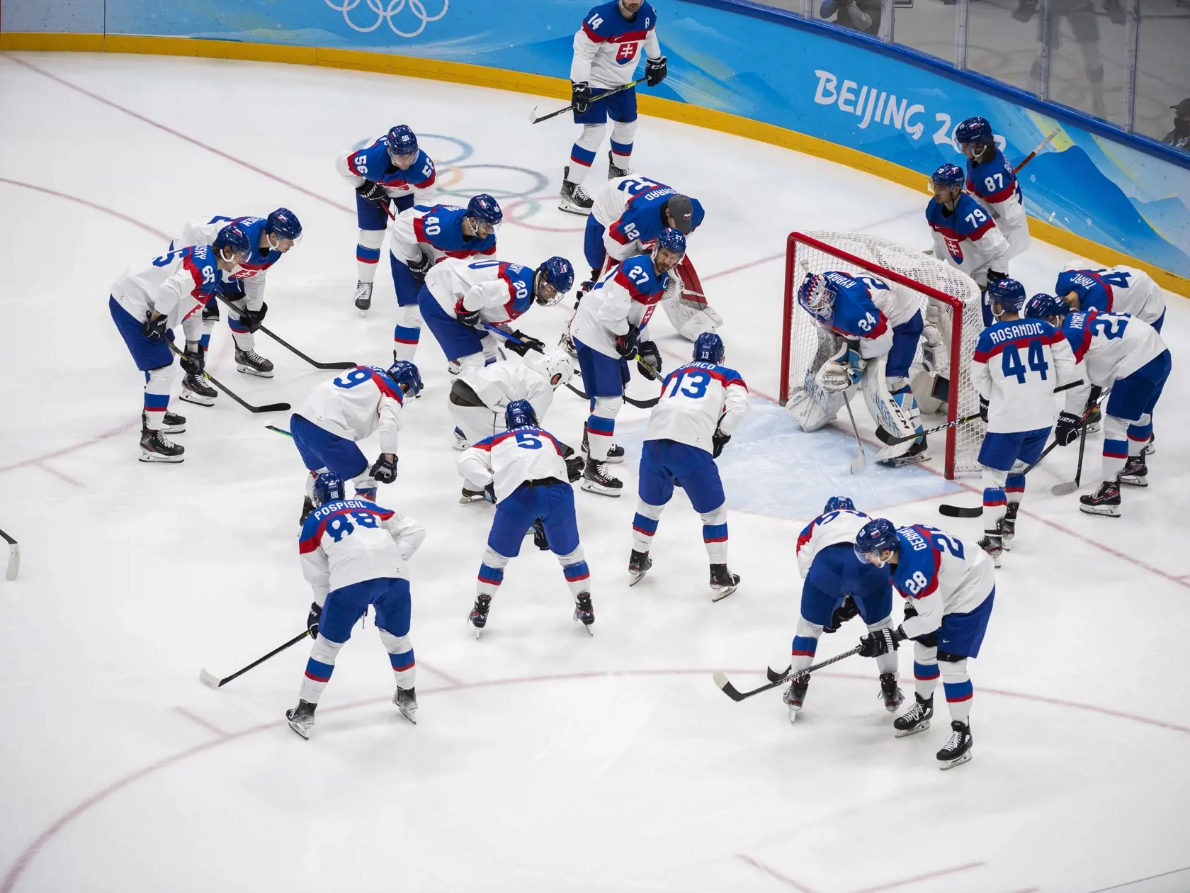 USA - Slovensko hokej štvrťfinále