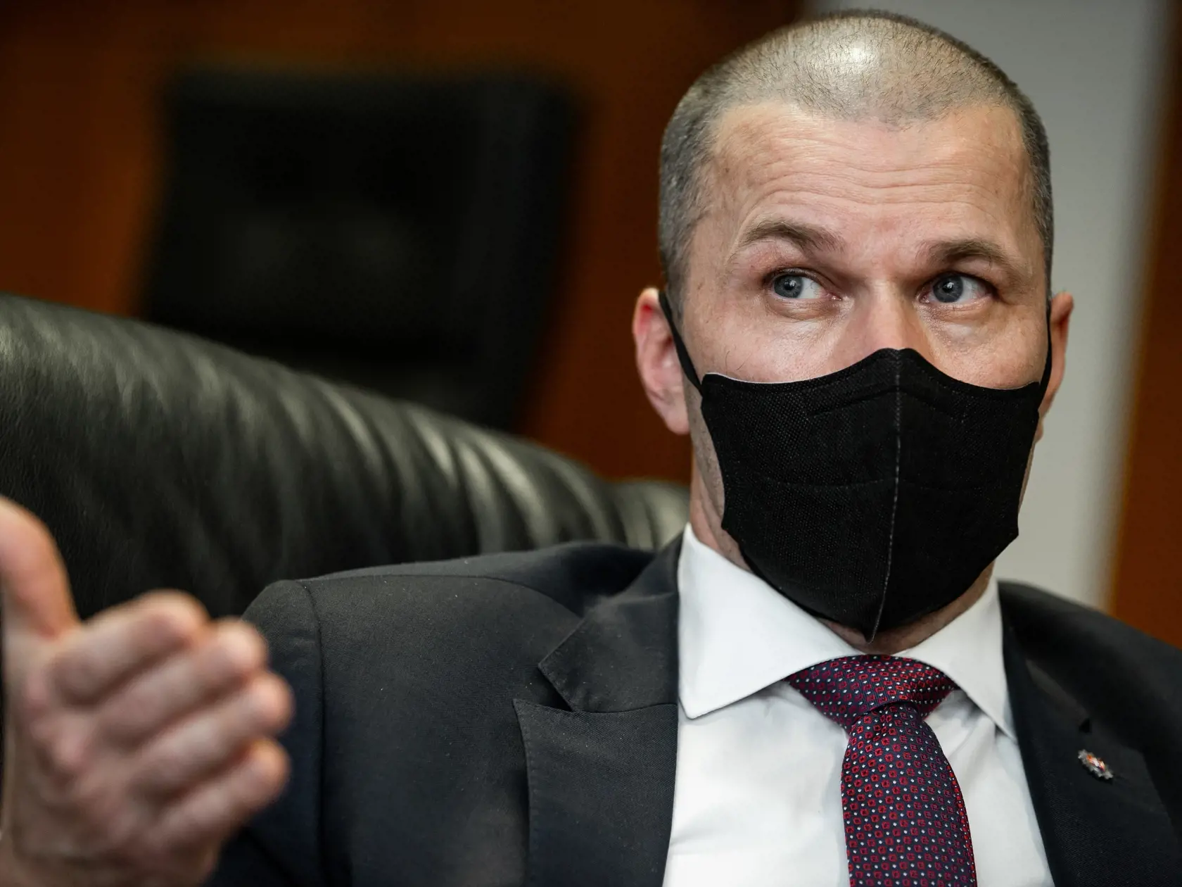 Prezident Policajného zboru SR Peter Kovařík.