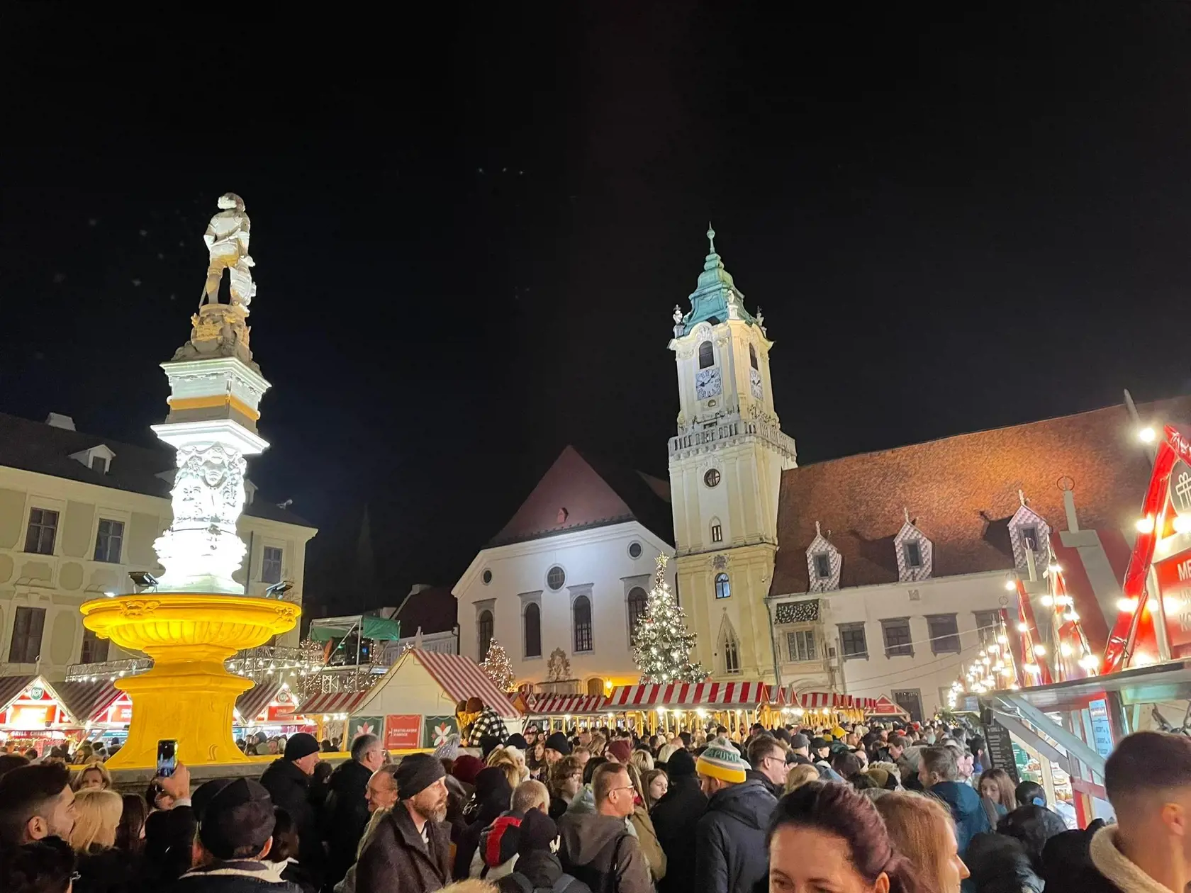 Na trhoch si kúpite aj víno - čučoriedkové, bázové, jahodové alebo višňové, všetky po 3€ za 2 deci.