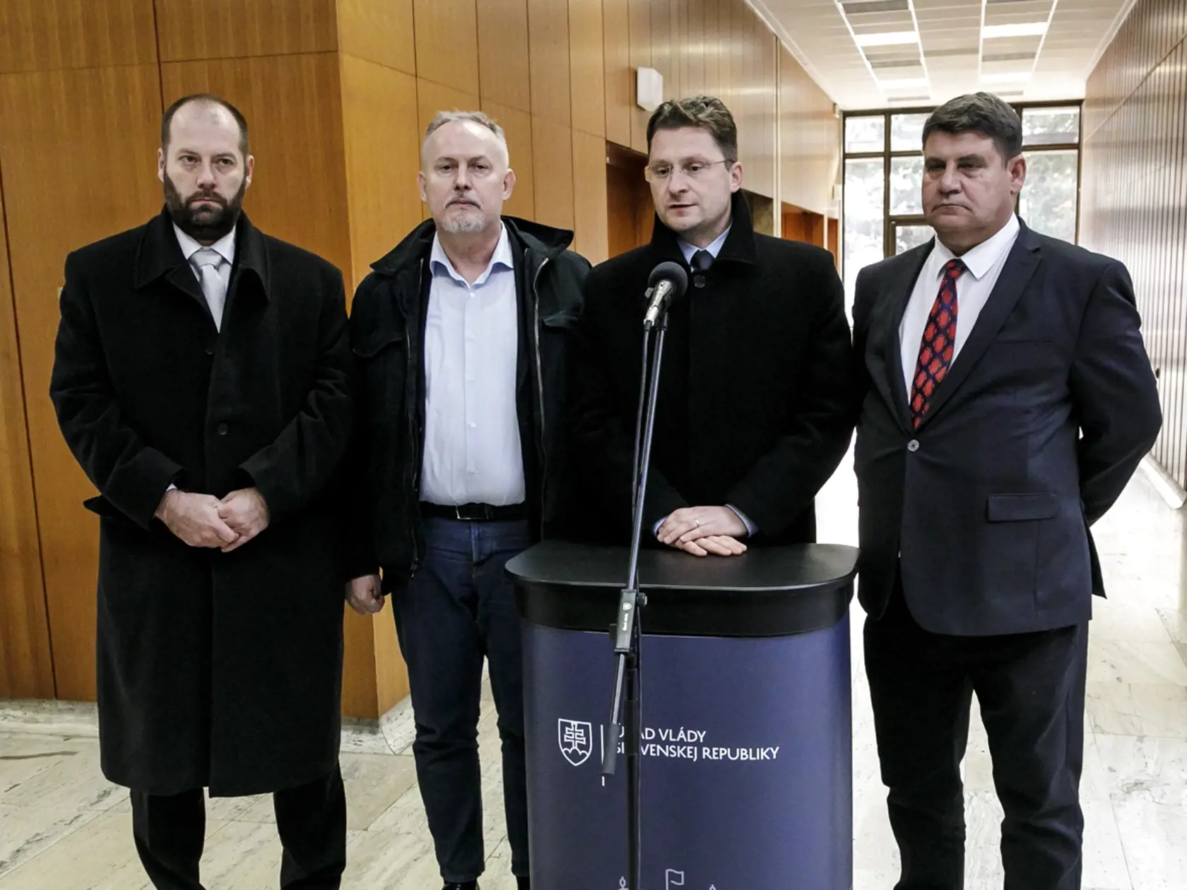 Zoltán Jány Peter Visolajský Miroslav Mendel Ján Sýkora 