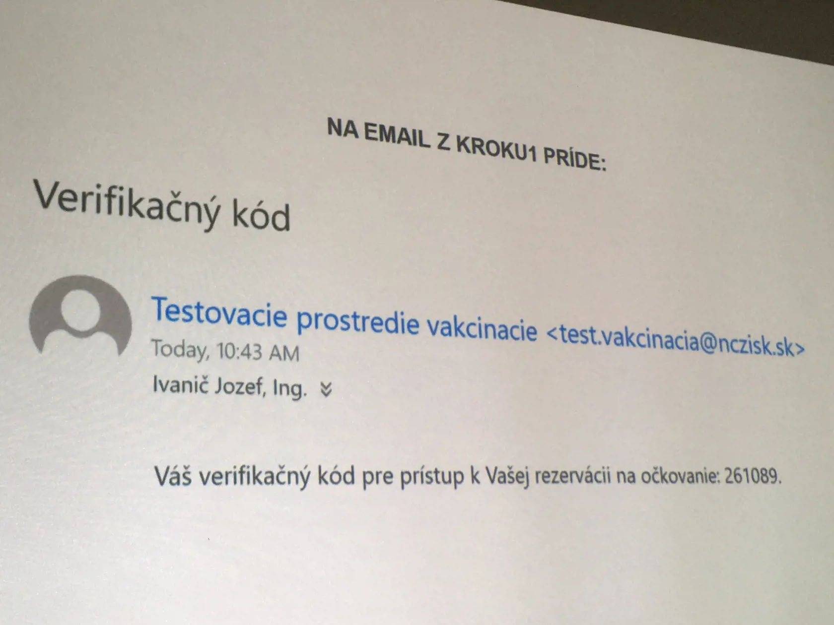 Žiadosť treba overiť dvakrát, kódom z SMS a kódom z emailu.