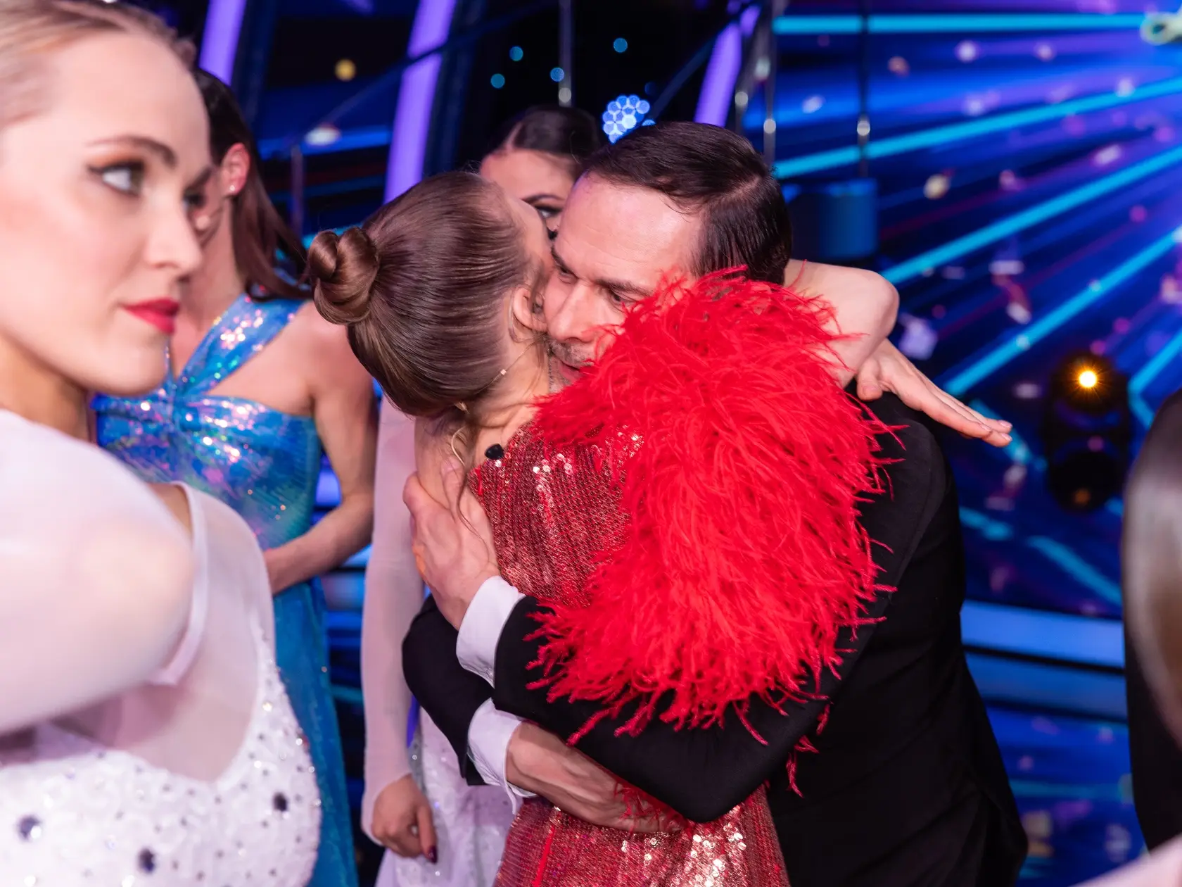 Juraj Kemka a Natália Glosíková vypadli v šiestom kole Let's dance 2025. Na snímke Jana Kovalčiková a Juraj Kemka