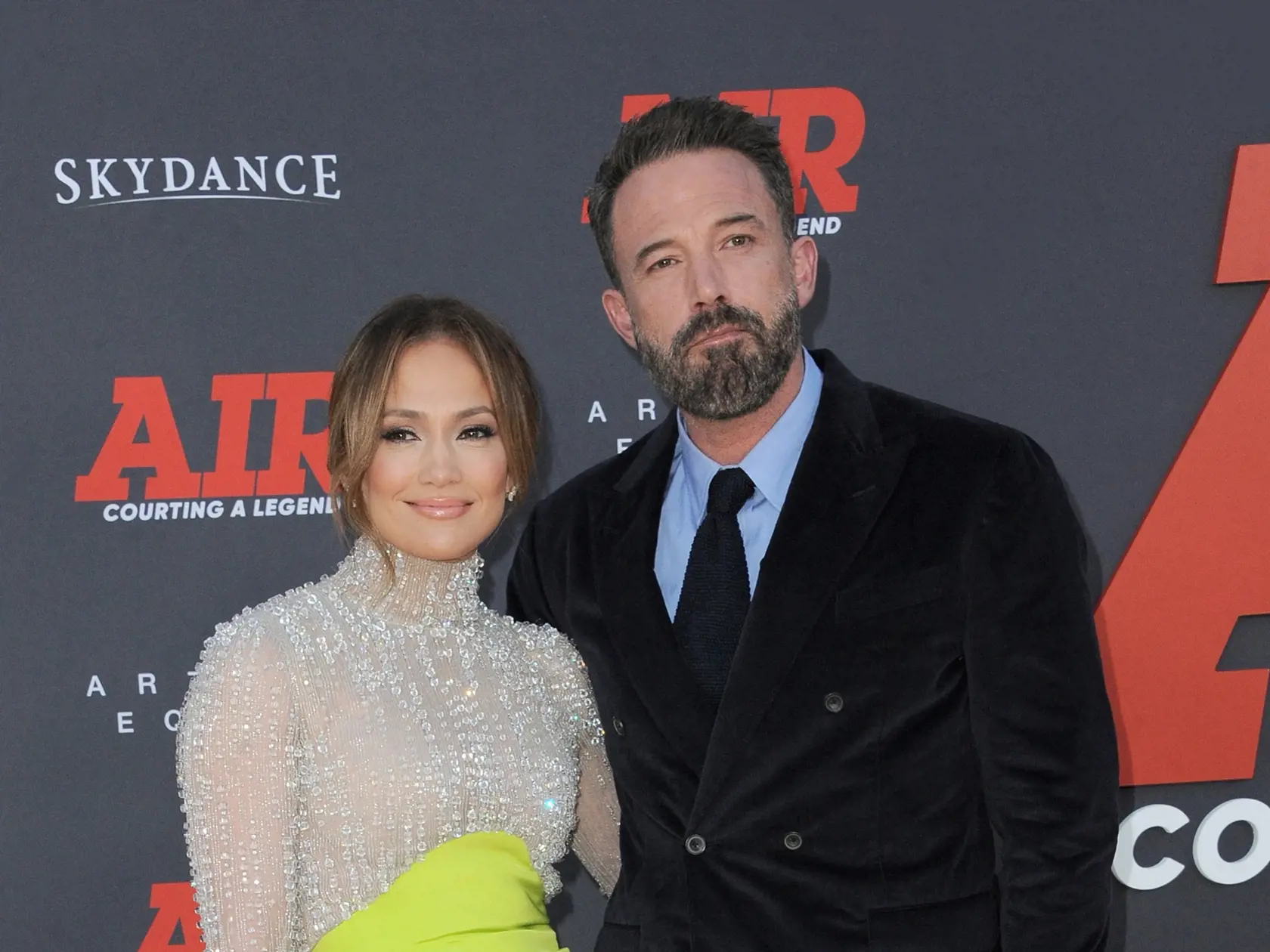 Jennifer,Lopez,And,Ben,Affleck,At,The,Amazon,Studios',World