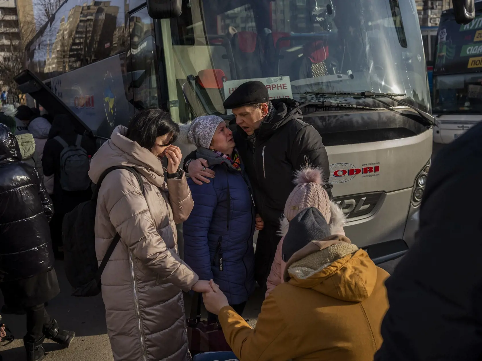 autobus autobusová stanica ľudia Poľsko 