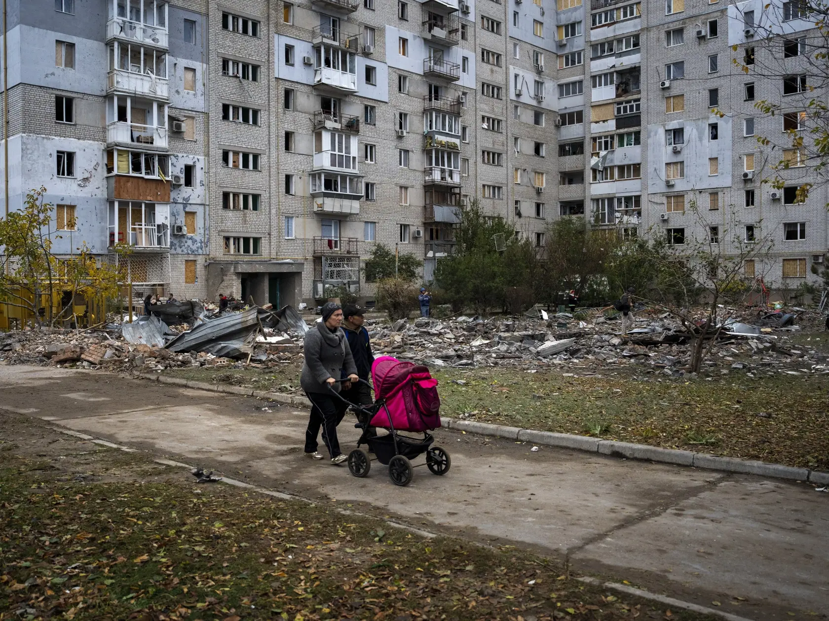 Ostreľovanie ukrajinského mesta Mykolajiv 