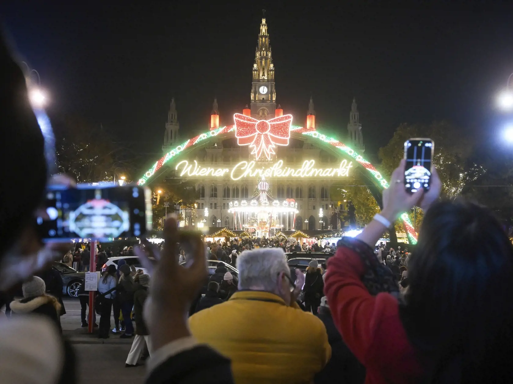 Wiener Christkindlmarkt v sobotu 19. novembra.