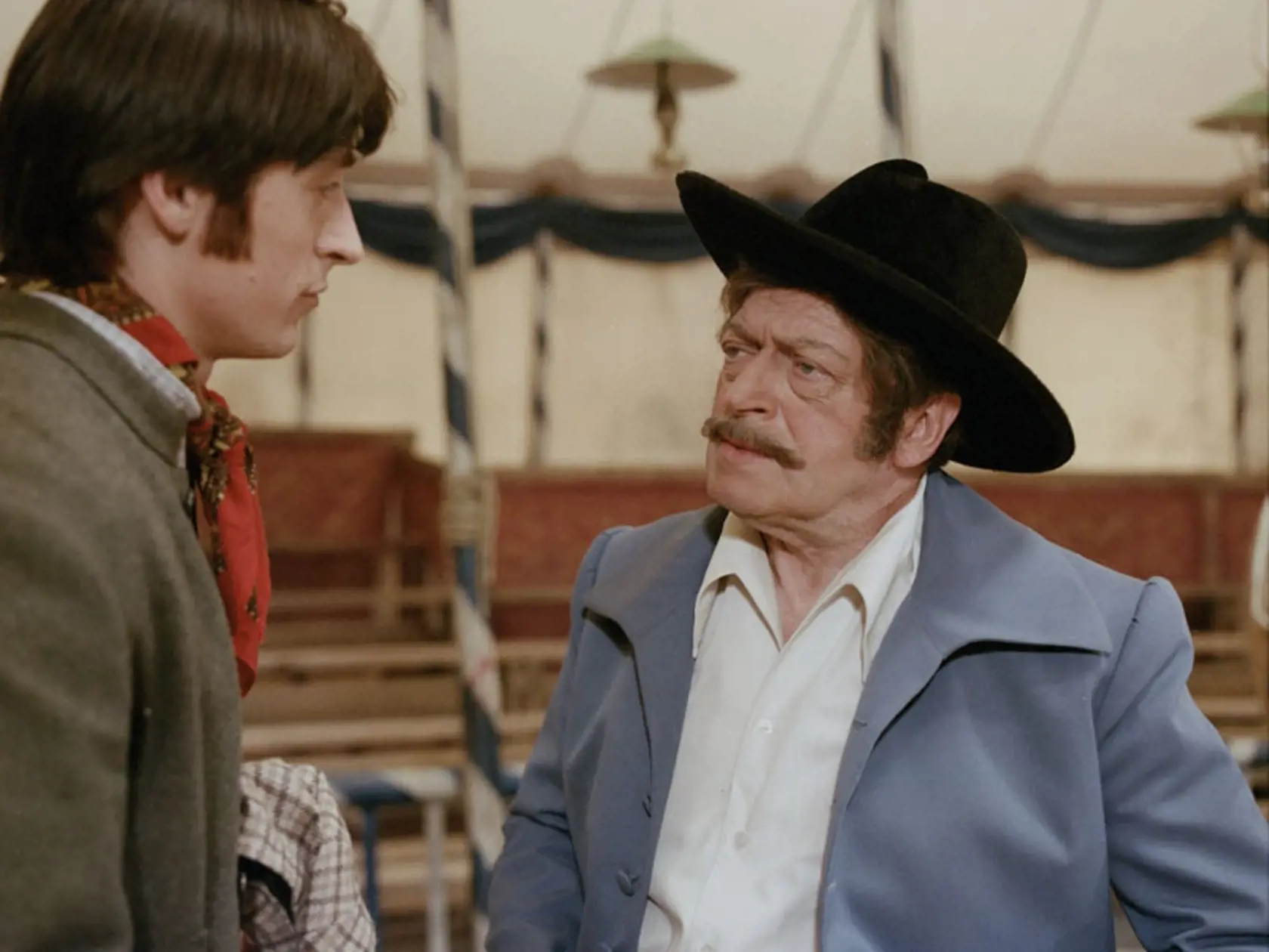 Martin Růžek (vpravo) a Martin Stropnický v seriáli cirkus Humberto.