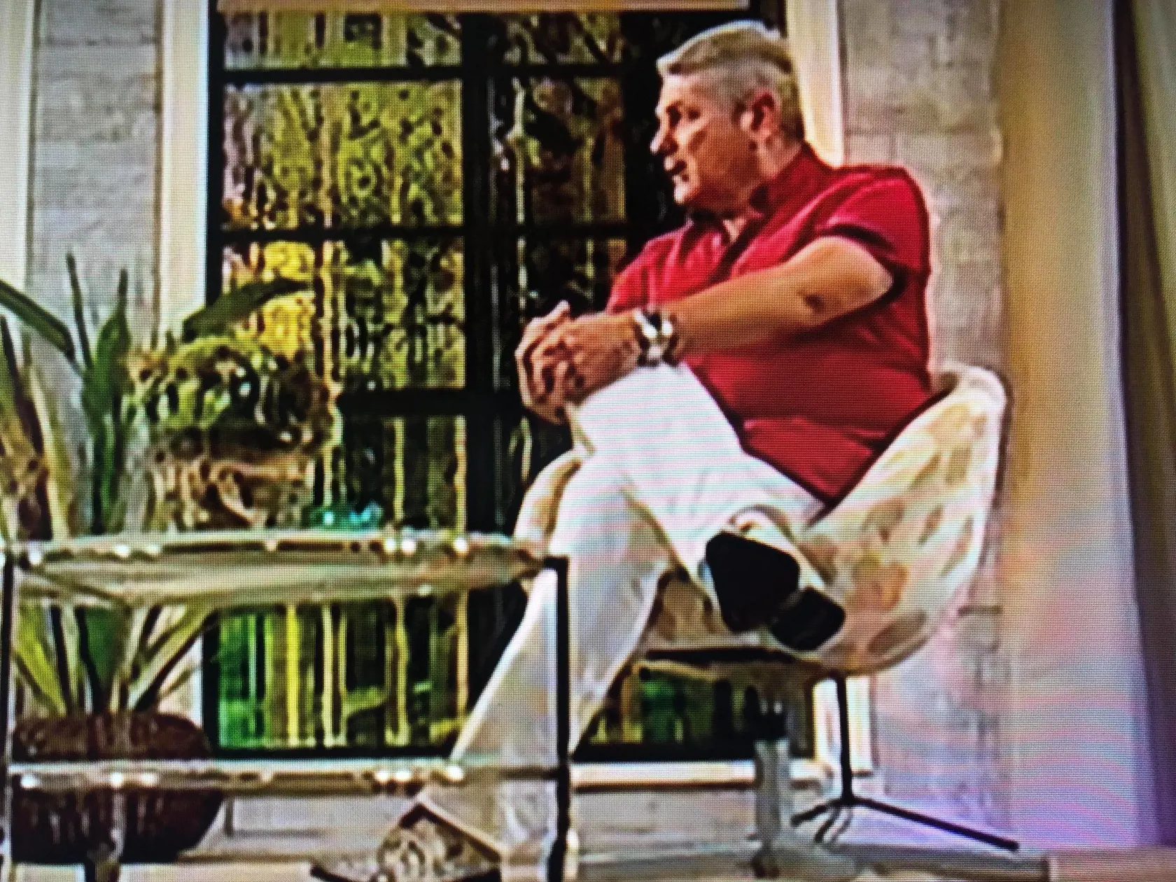 Miloš v dámskej televíznej relácii