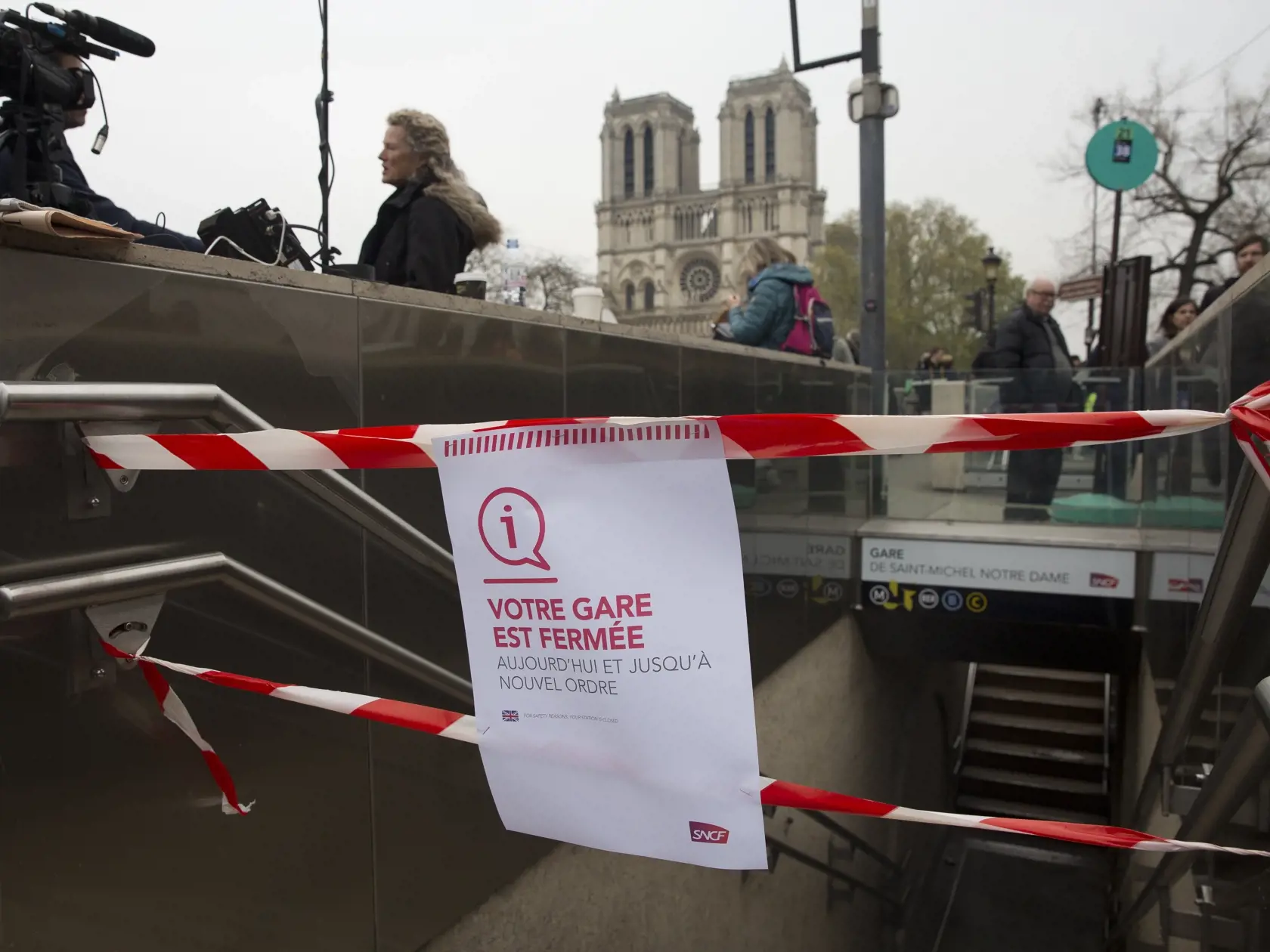 Požiar v katedrále Notre Dame v Paríži