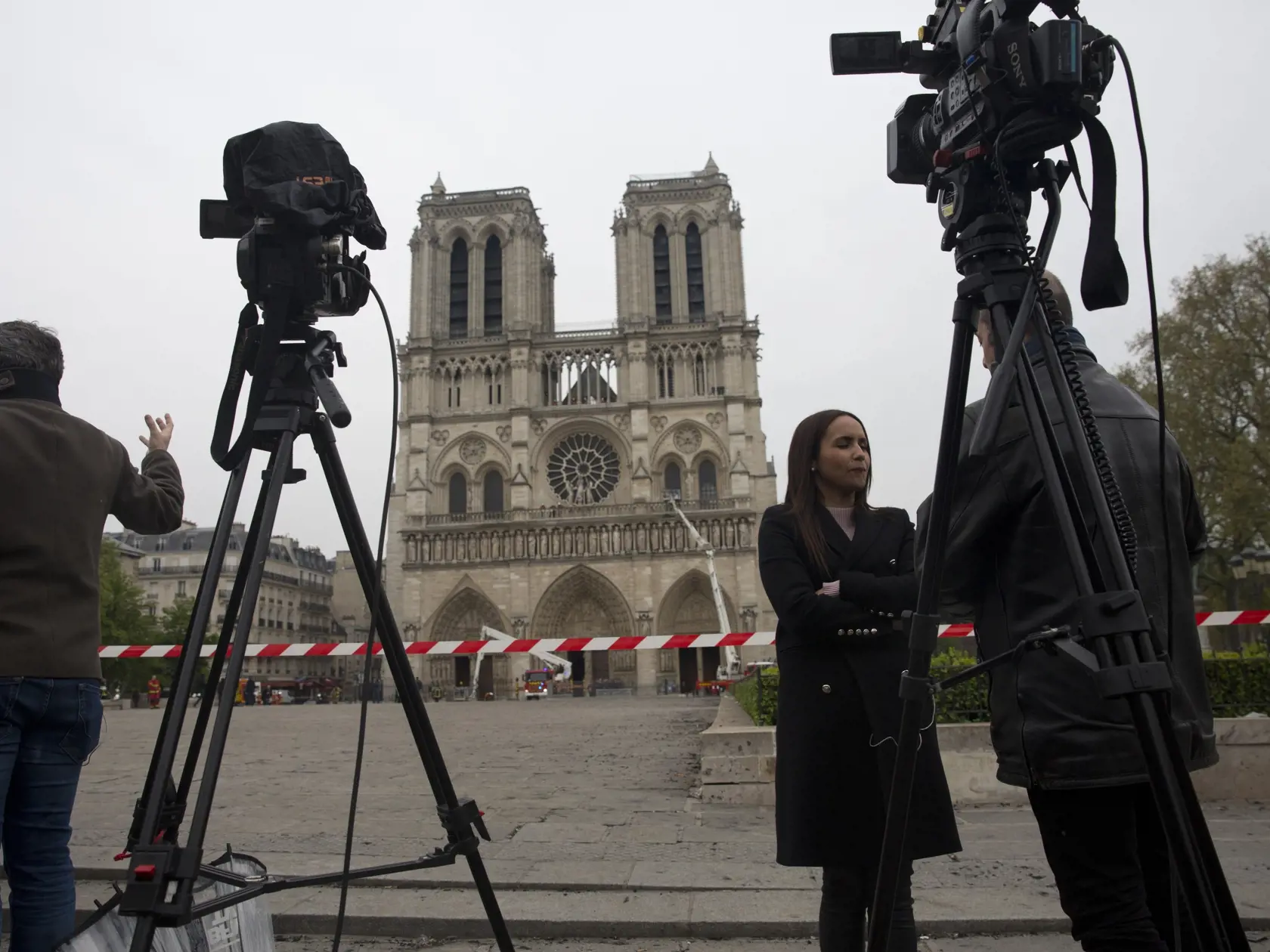Požiar v katedrále Notre Dame v Paríži